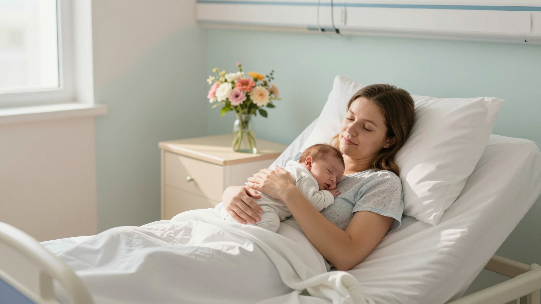 A gyermekágyi folyás színe és mennyisége változó lehet.