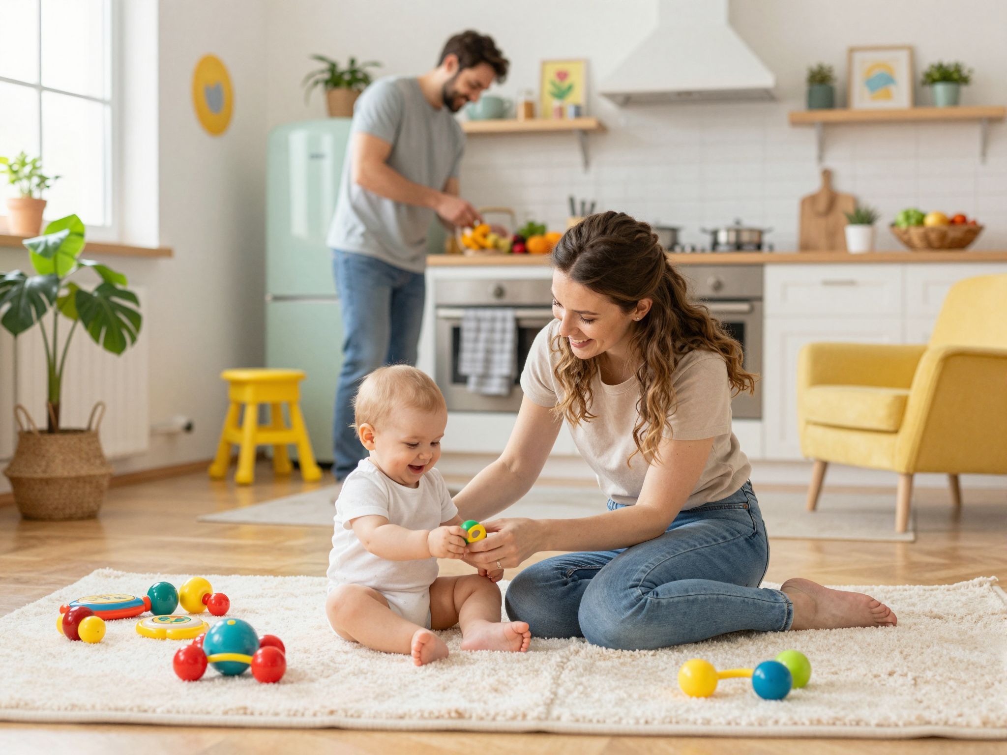 A következetes napi rutin erősíti a baba immunrendszerét.