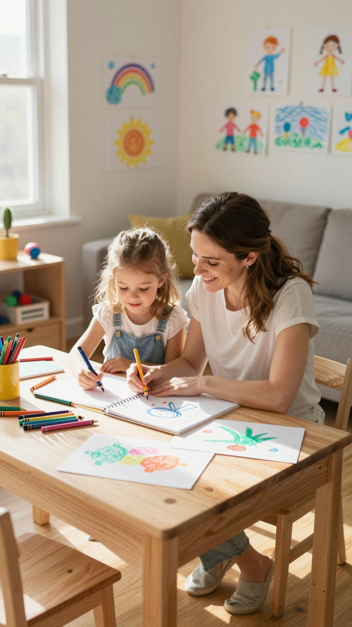 Rajzolás elősegíti a kreativitást és a tanulást gyermekeknél.