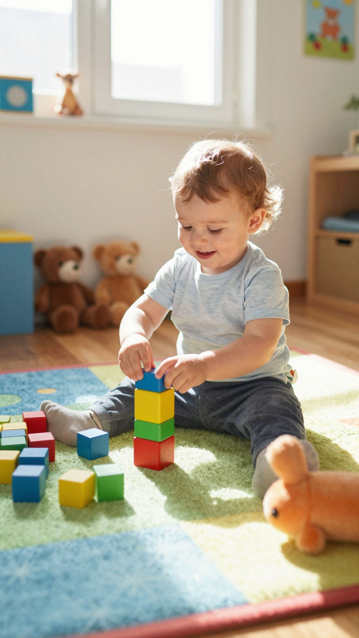 A 29 hónapos gyermekek már képesek egyszerű utasításokat követni.