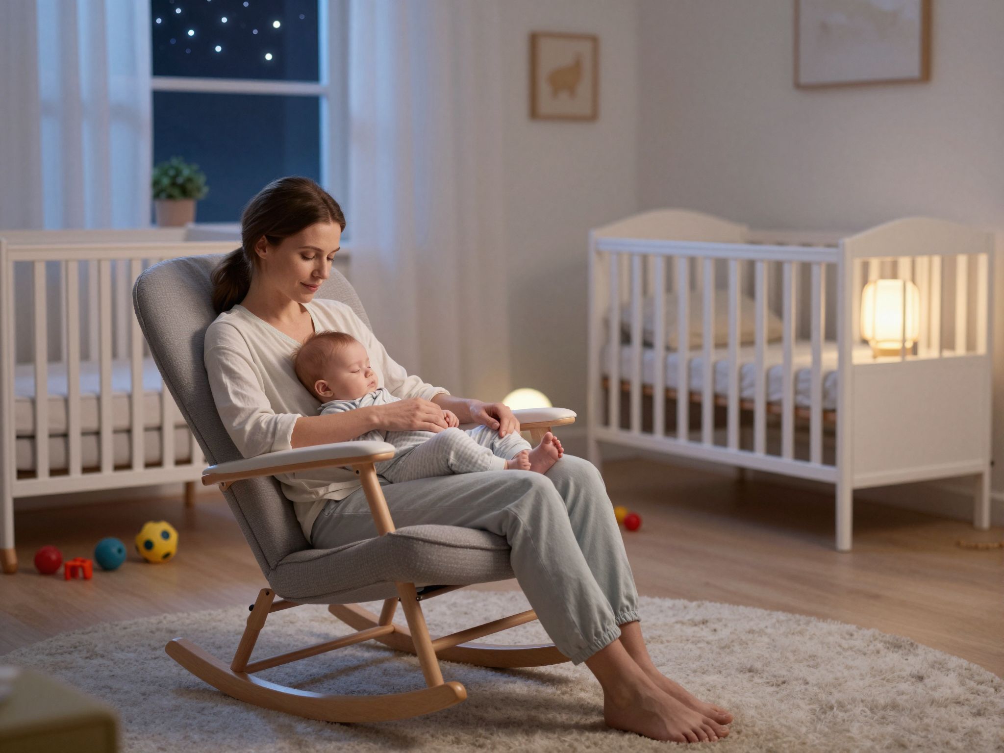 Az éjszakai rutin segíti a baba alvási szokásait.