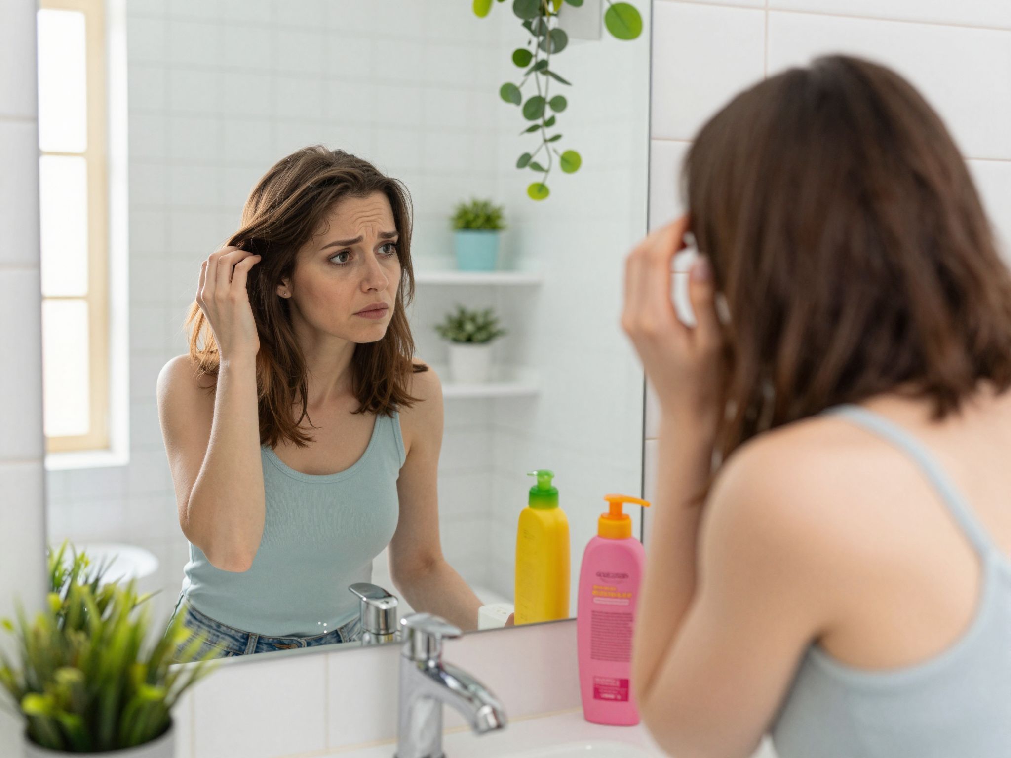 A stressz és táplálkozási hiányosságok is hajhullást okozhatnak.