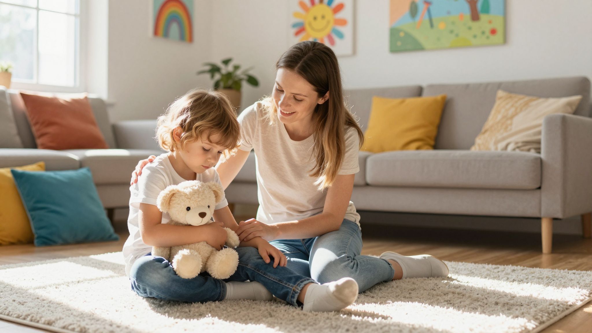 A gyermek érzelmi szabályozása kulcs a nyugodt légkörhöz.