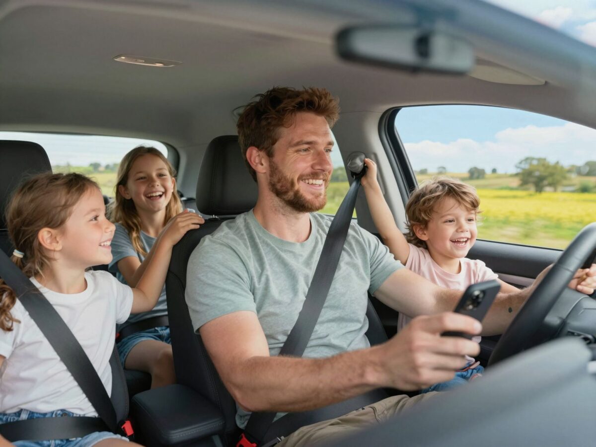 Gyerekekkel autózni: tippek és trükkök a békés és biztonságos utazáshoz