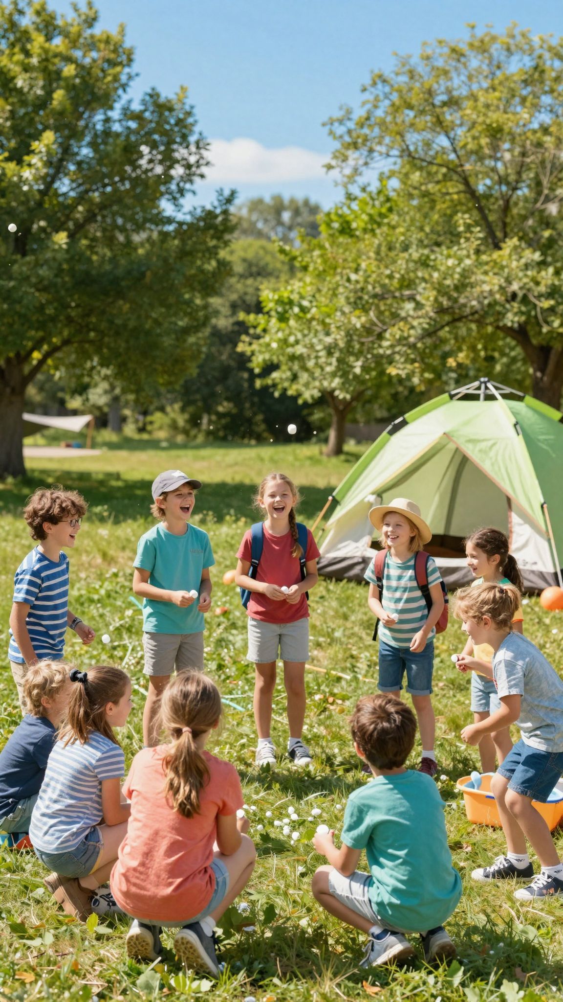 Az utógondozás segít a tábori élmények feldolgozásában.