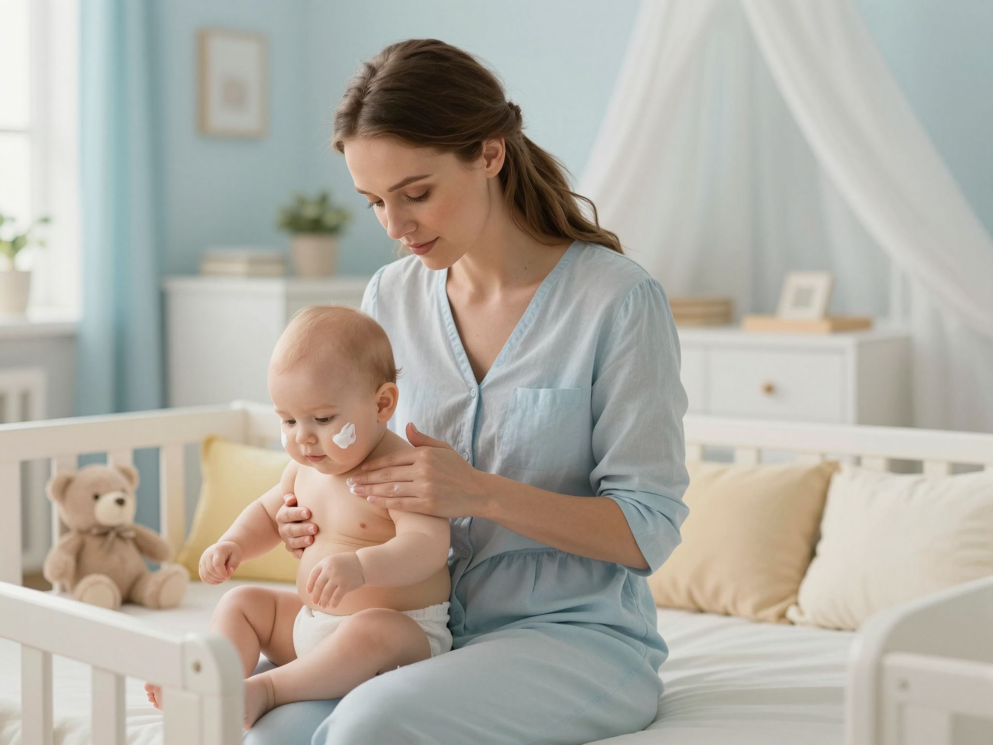 Válassz természetes összetevőjű krémet a baba bőrének hidratálásához!