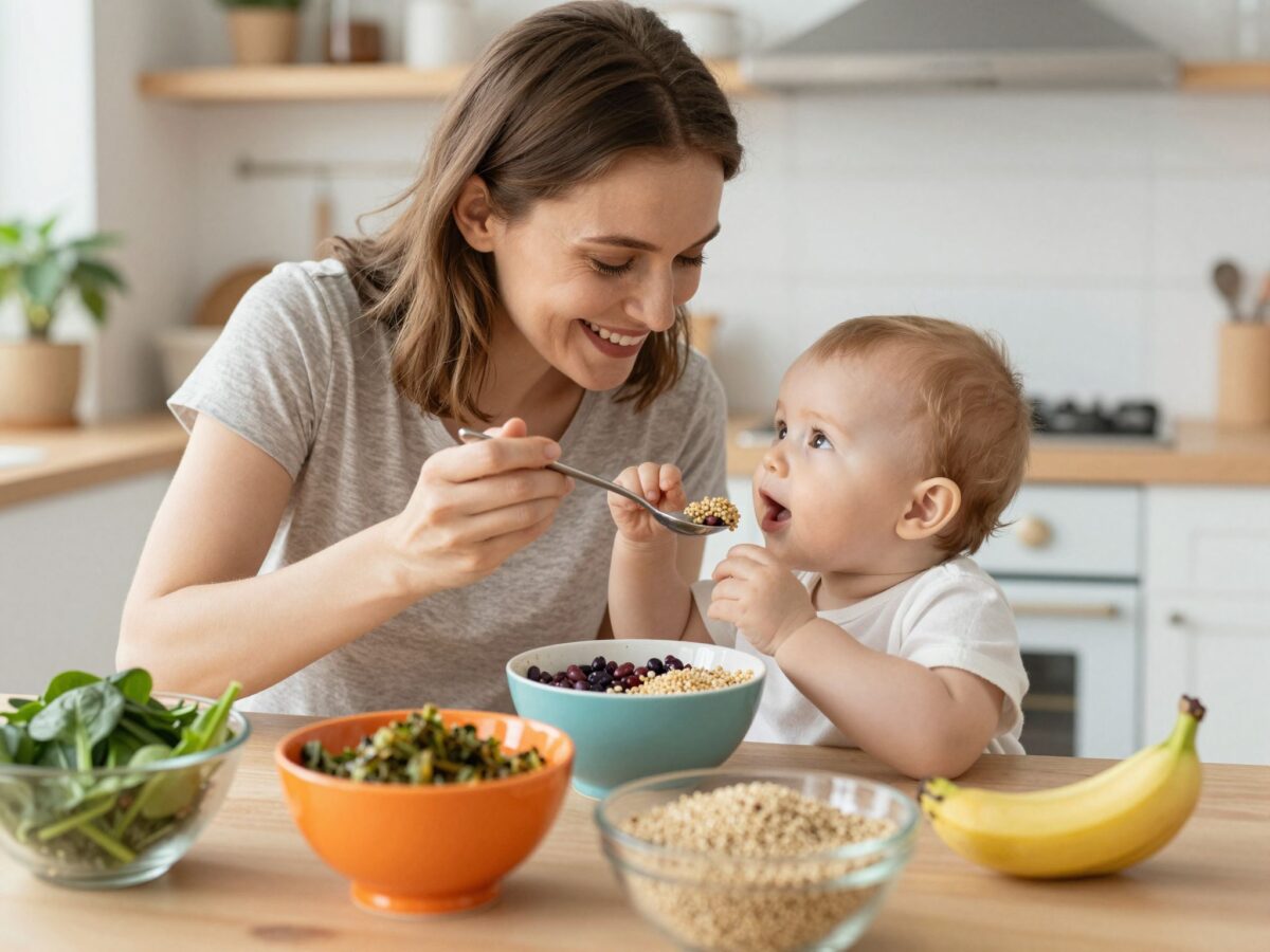 Hogyan biztosítsuk a vasban gazdag táplálkozást csecsemő- és kisgyermekkorban?