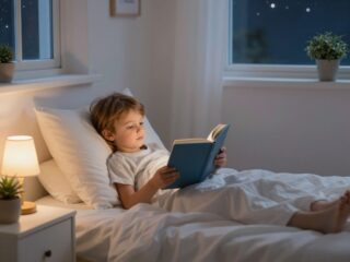 Hogyan segítsünk a sötéttől félő gyermekünknek? Tippek a nyugodt éjszakákért