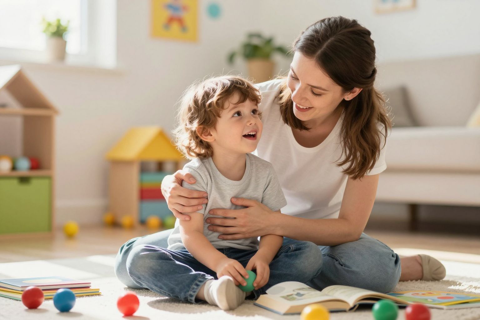 A támogató környezet segít a gyermekek érzelmi stabilitásában.