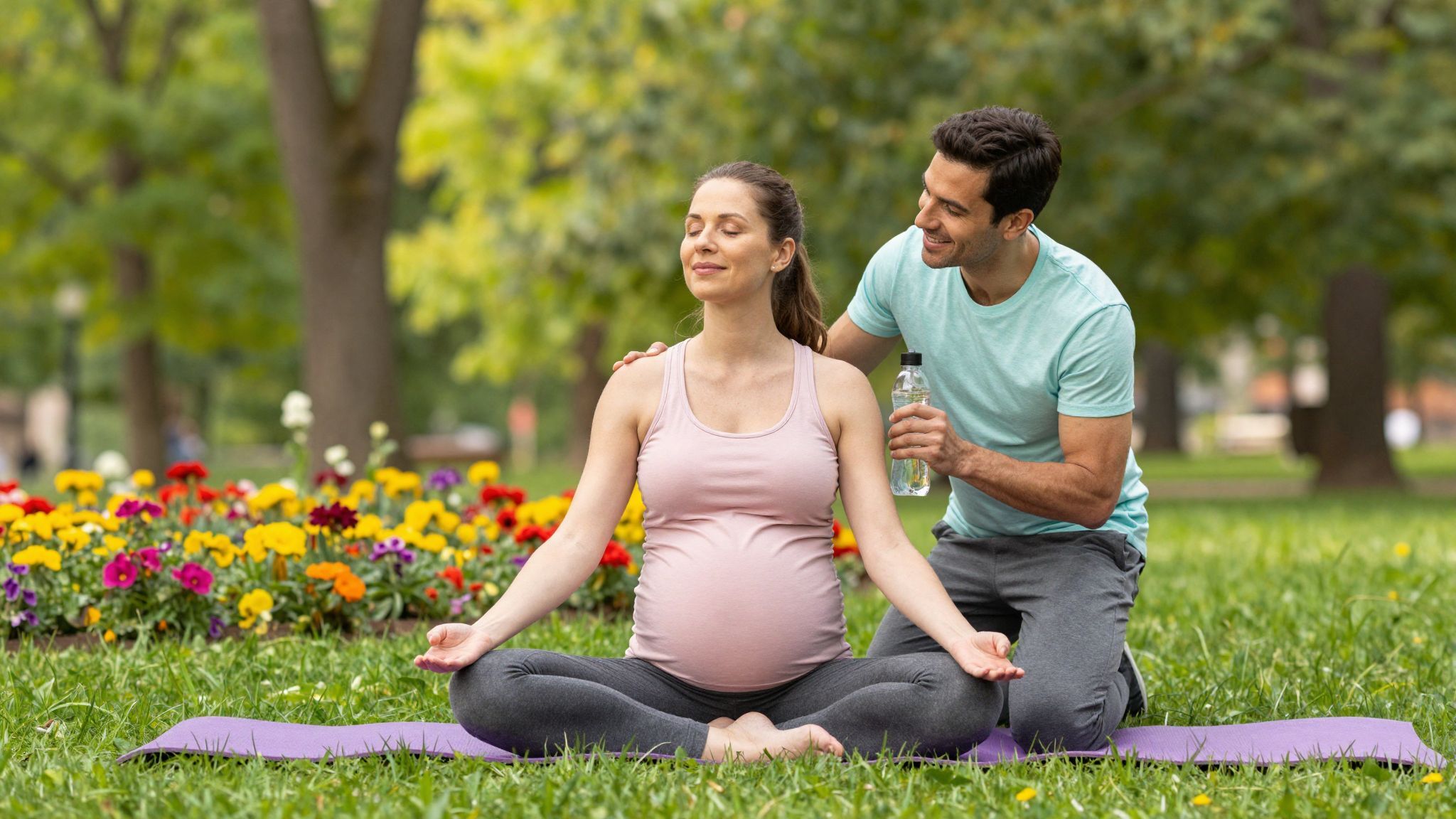 A rendszeres testmozgás javítja a stresszkezelést terhesség alatt.