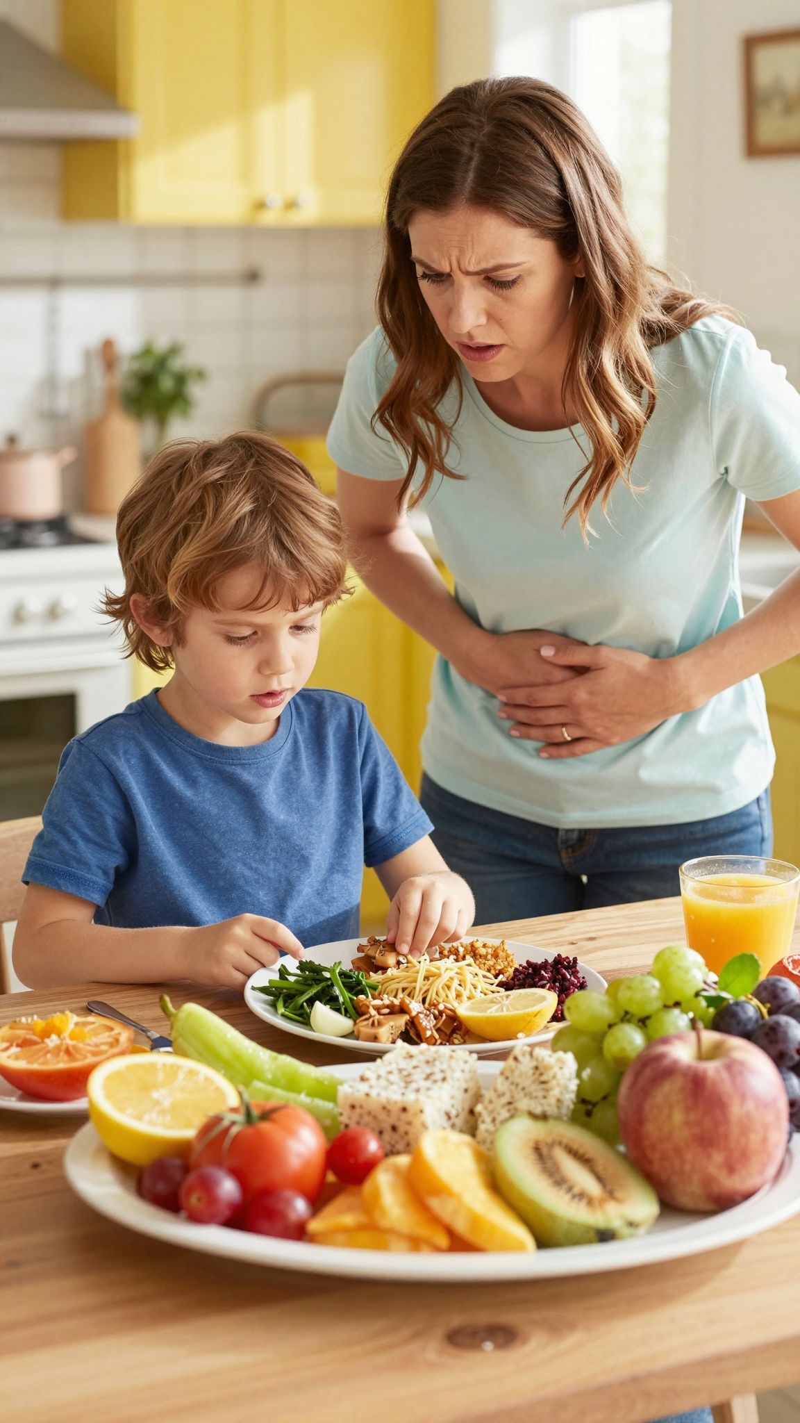 Az emésztési zavarok ételallergia jele lehet.