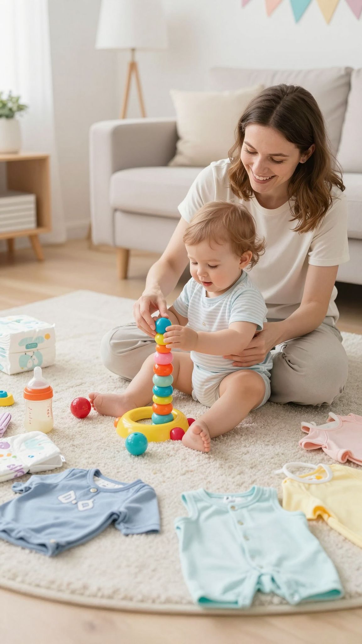 A játékok segítik a csecsemők kognitív fejlődését.