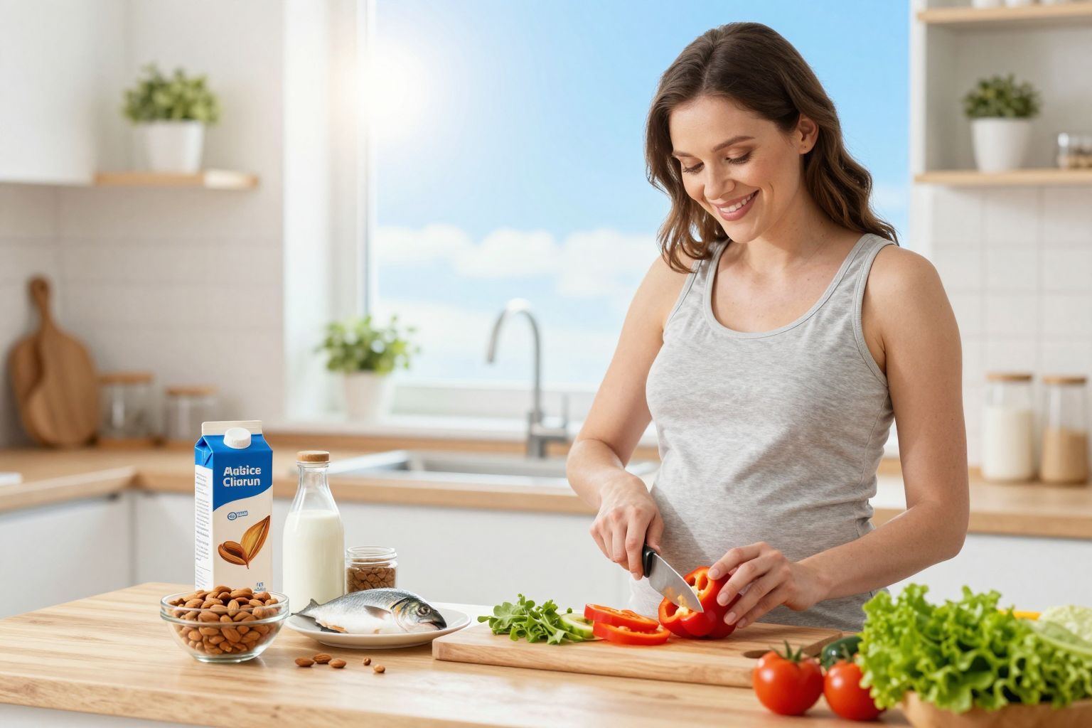 A kalcium és D-vitamin elengedhetetlen a csontfejlődéshez.