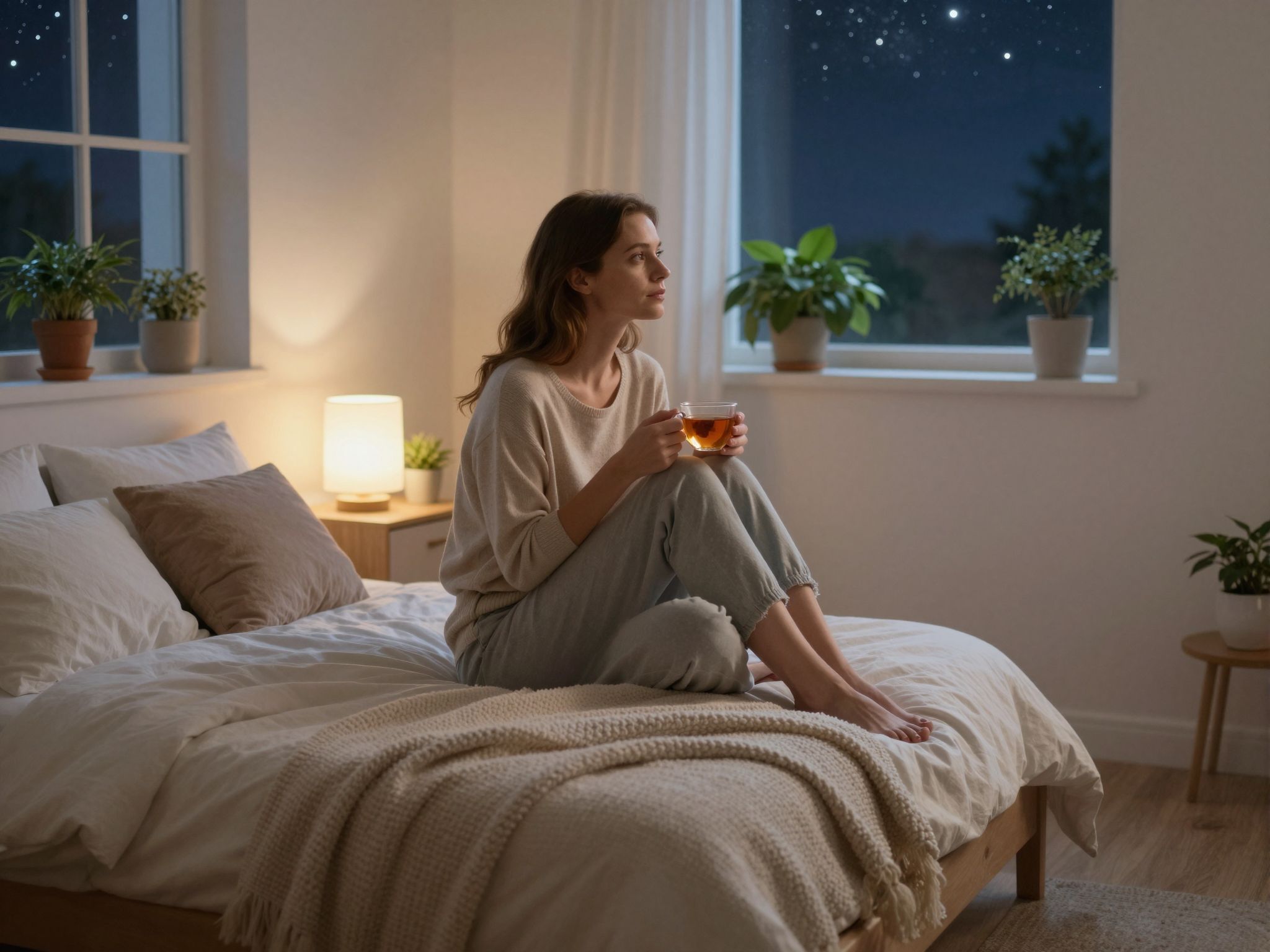 A nyugtalan éjszakák hátterében gyakran stressz áll.