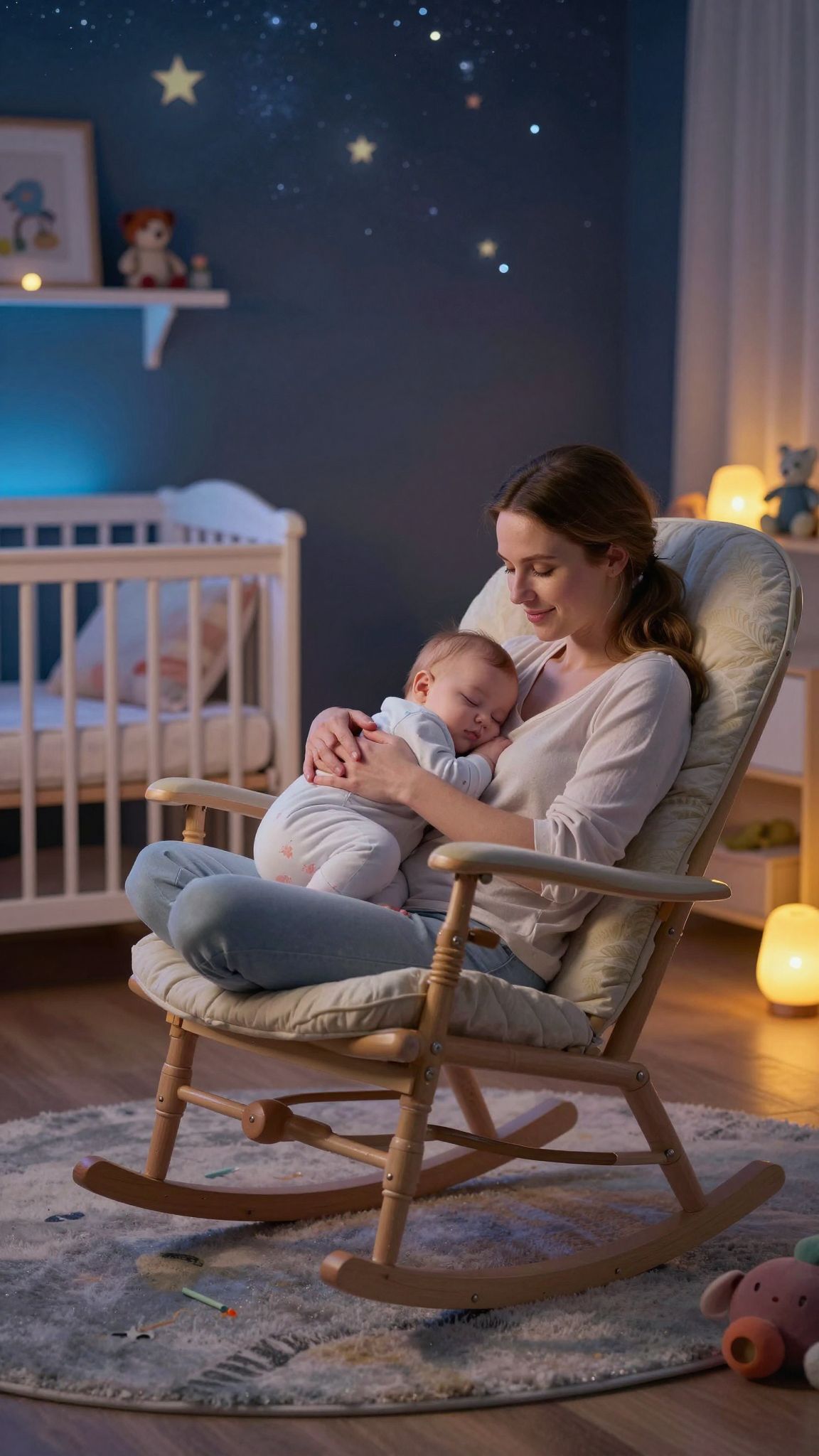 A szoros kötődés segíthet a nyugodtabb alvásban.