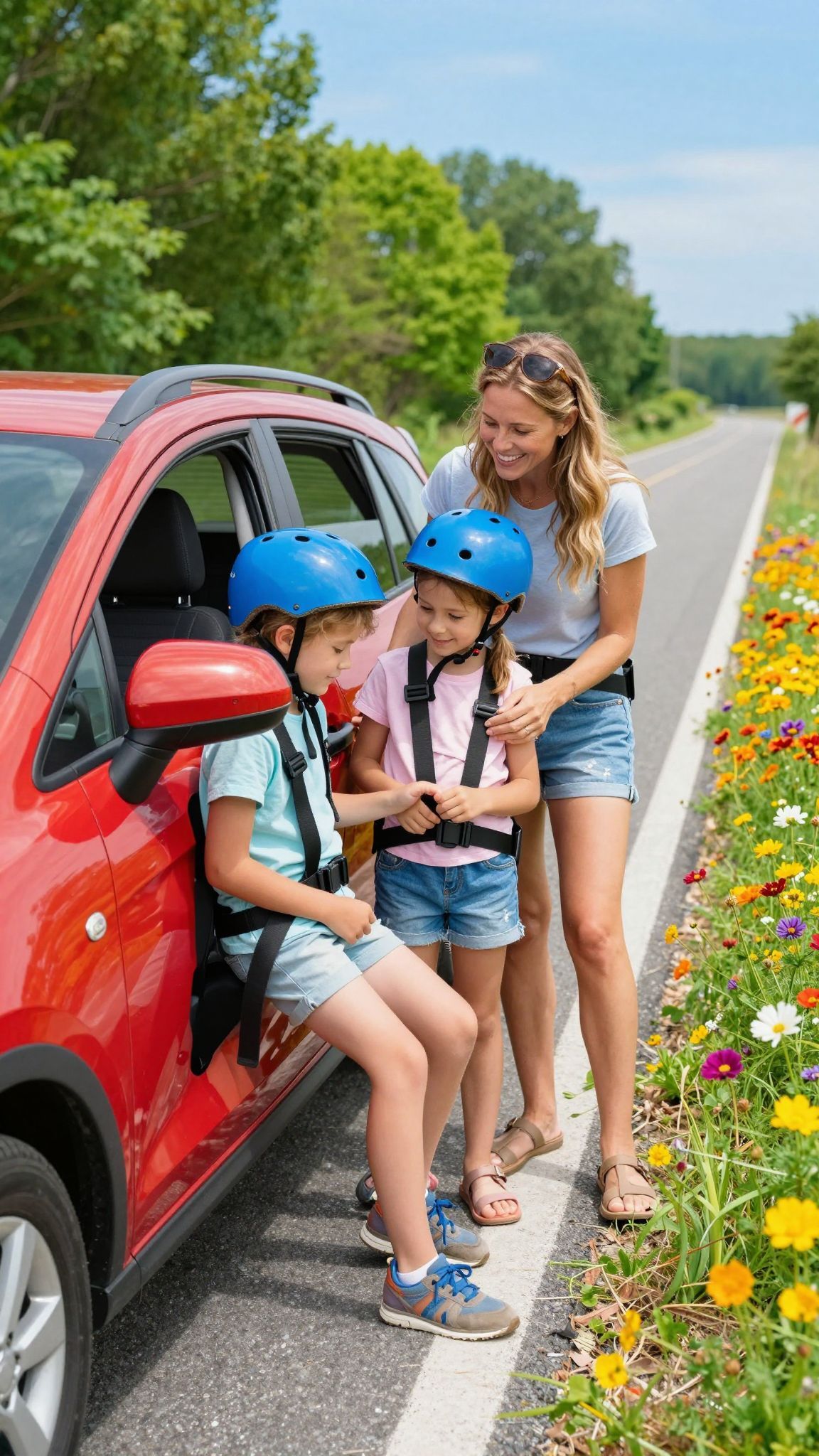 Fontos a megfelelő gyermekbiztonsági ülés használata az autóban.