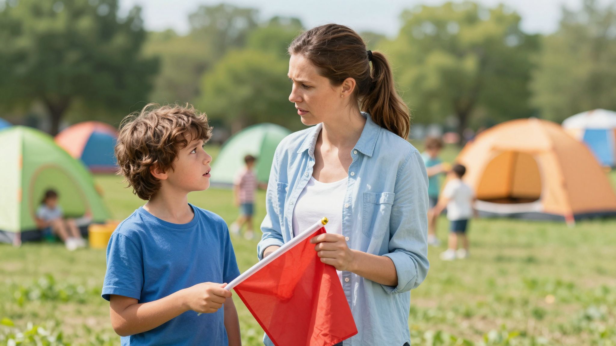Figyeljük a gyerek jeleit, amikor haza akar jönni.