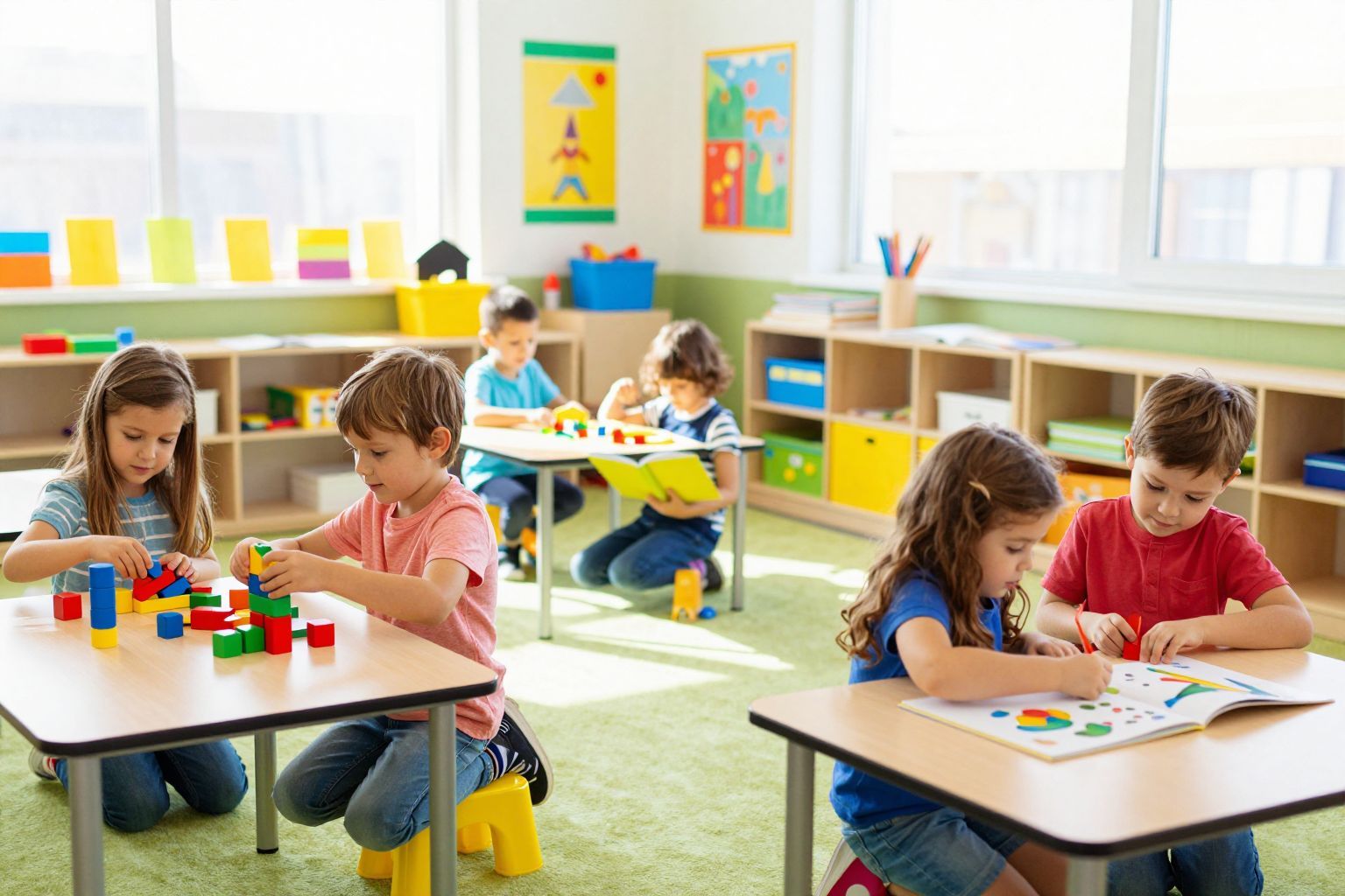 A 4 évesek rutina kialakítása segíti a fejlődést.