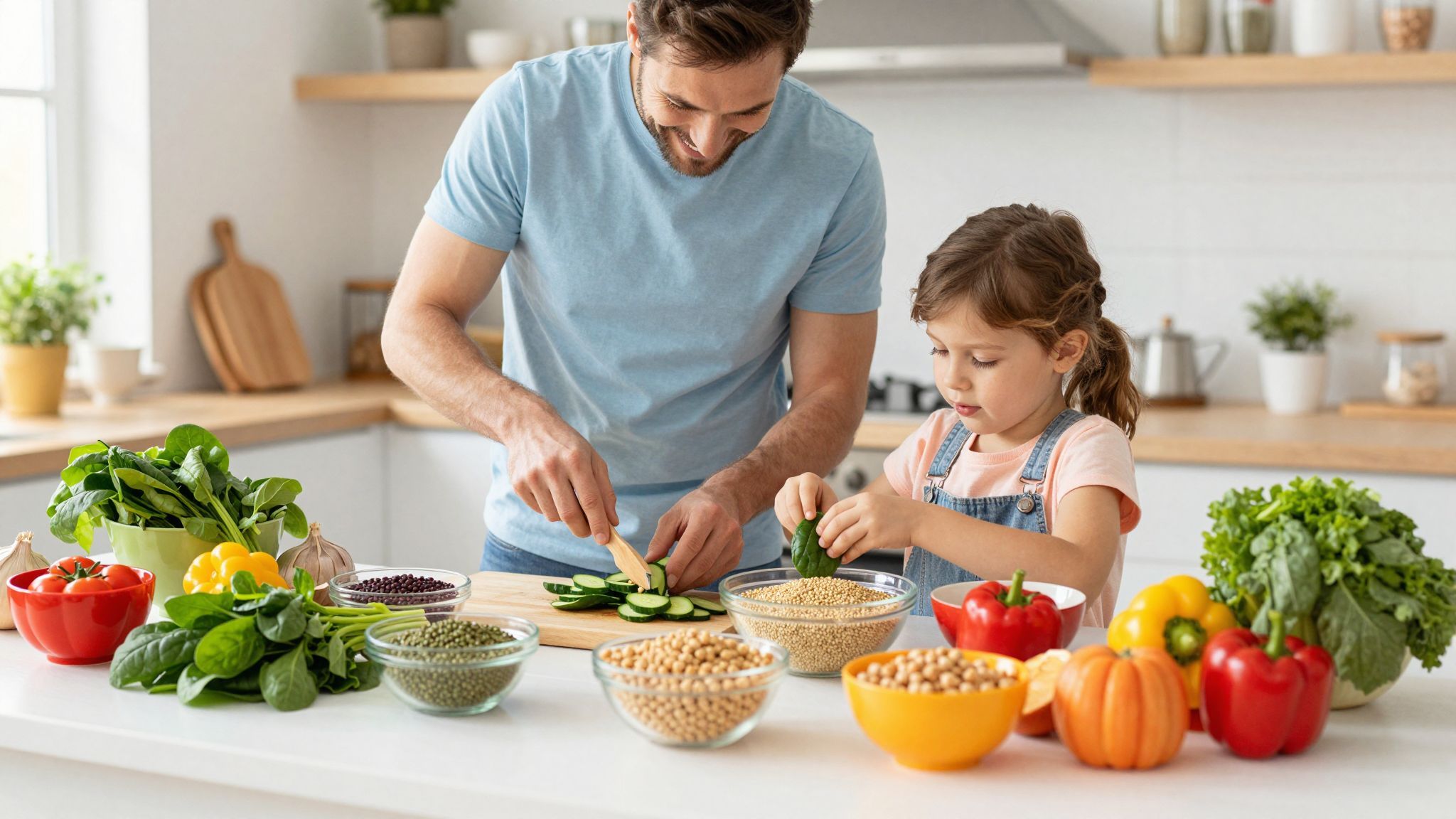 Levélzöldségek és hüvelyesek kiemelkedő növényi vasforrások.