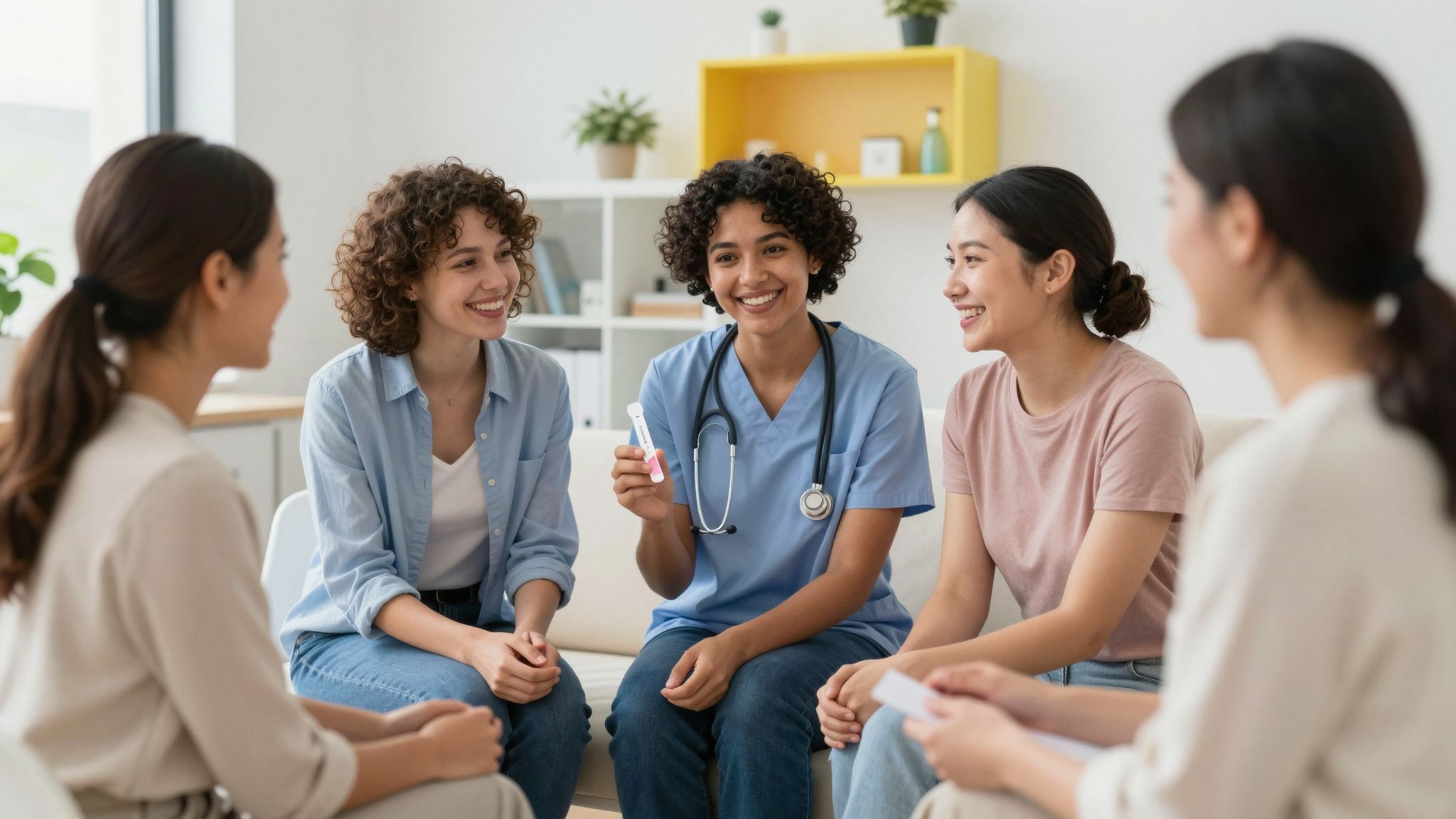 Az önellenőrzés lehetővé teszi a nők aktív részvételét.