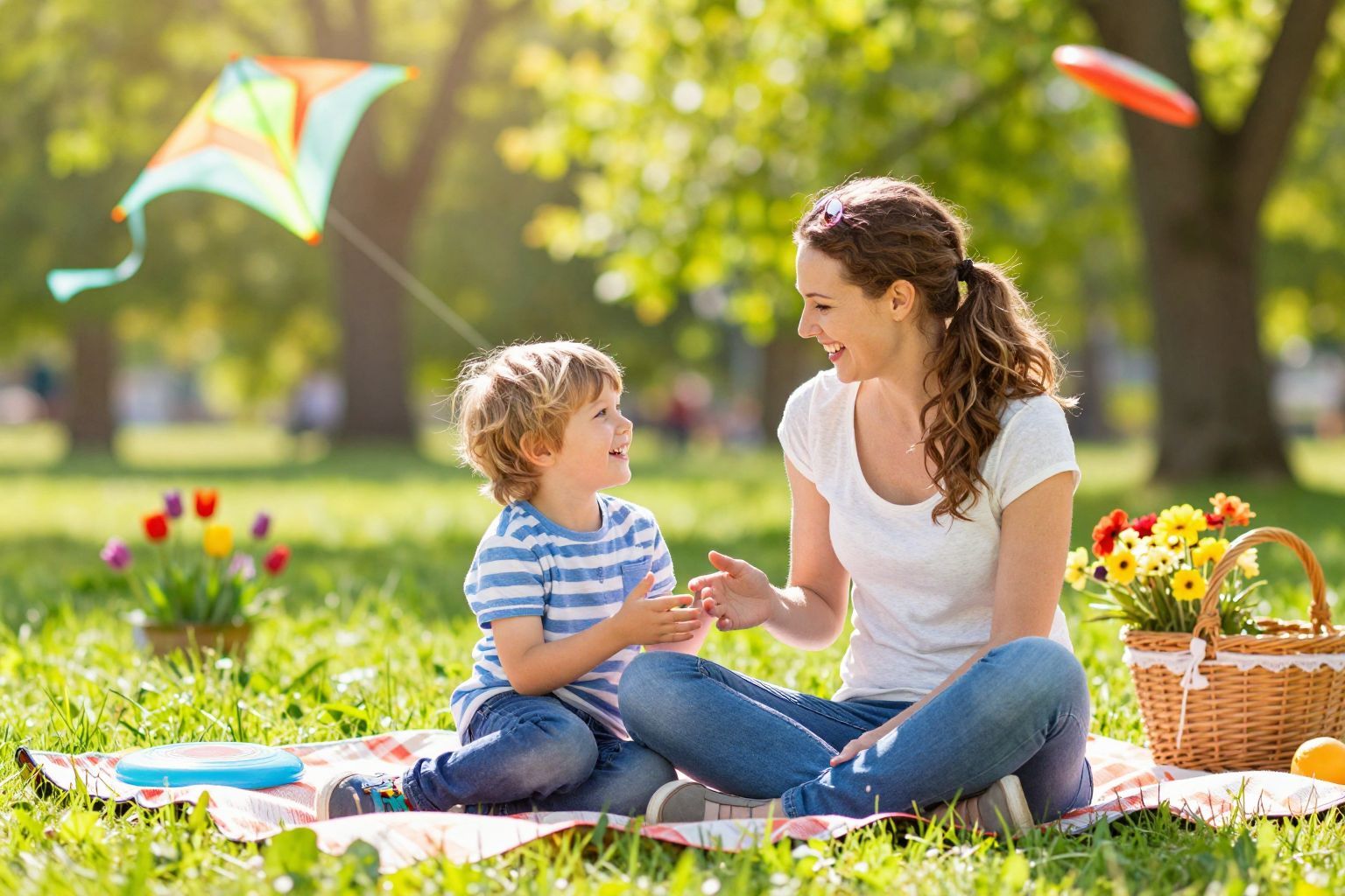 Megerősítő mondatok erősítik a gyermek és szülő kötelékét.