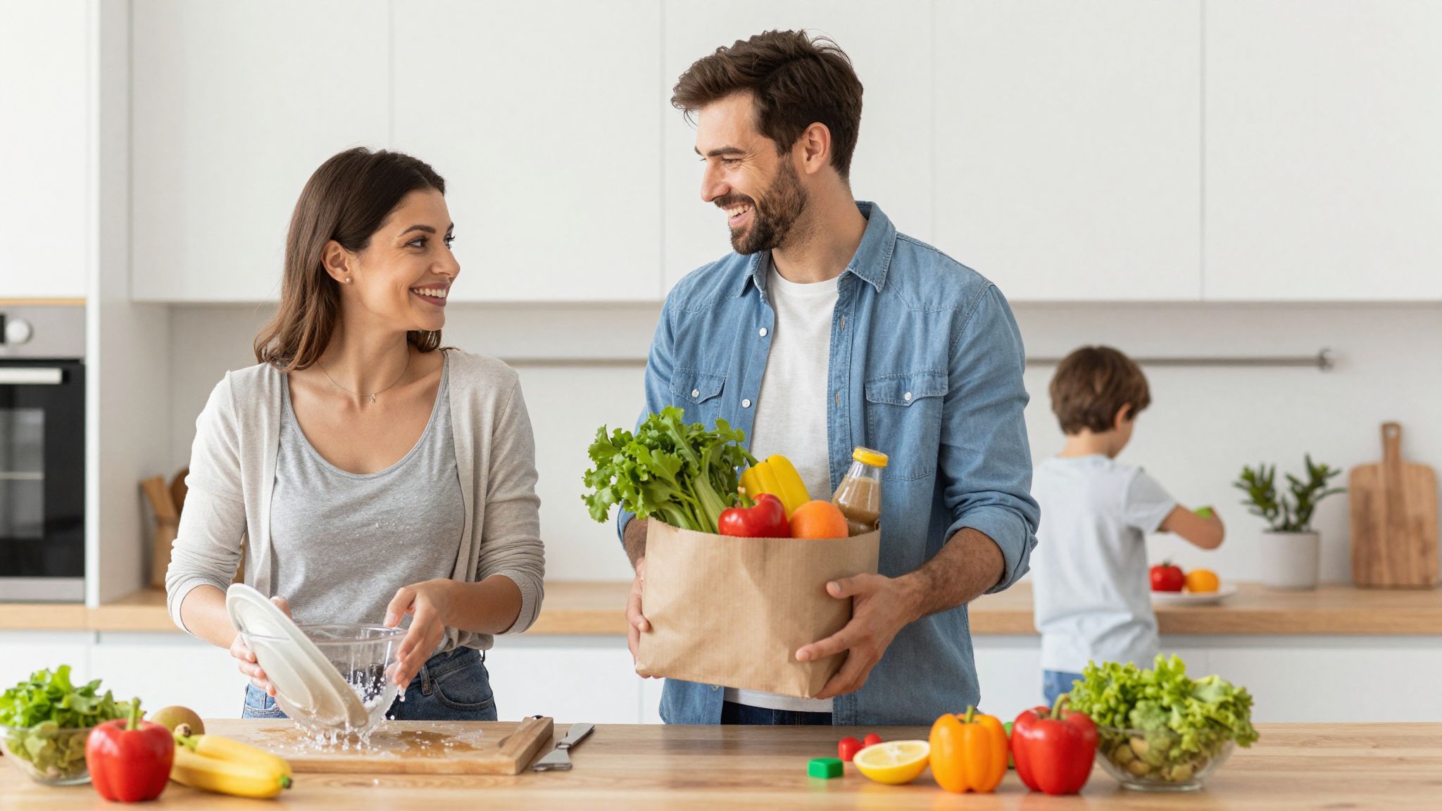A feladatmegosztás kulcsa a párkapcsolati harmónia megőrzése.