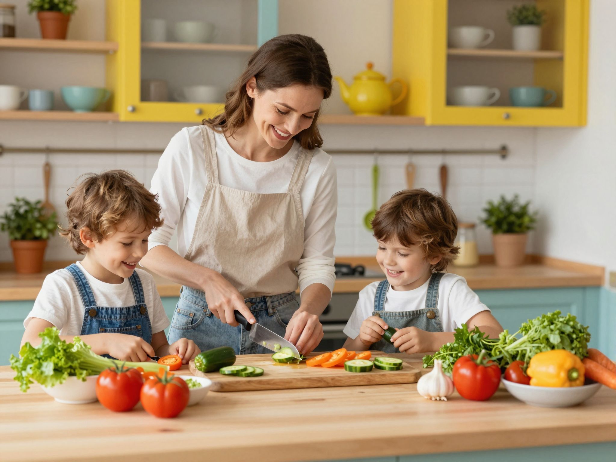 A főzés önbizalmat és kreativitást fejleszt a gyerekekben.
