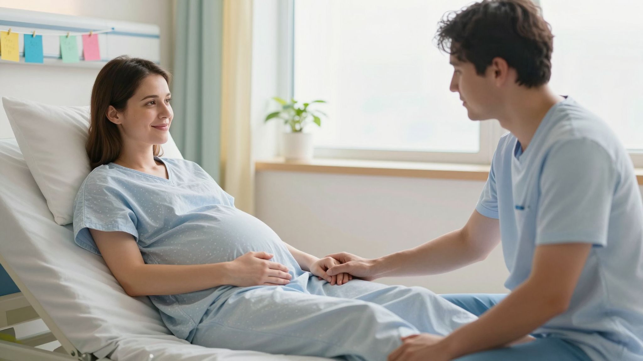 A félelem kezelése segíti a szülési folyamatot.