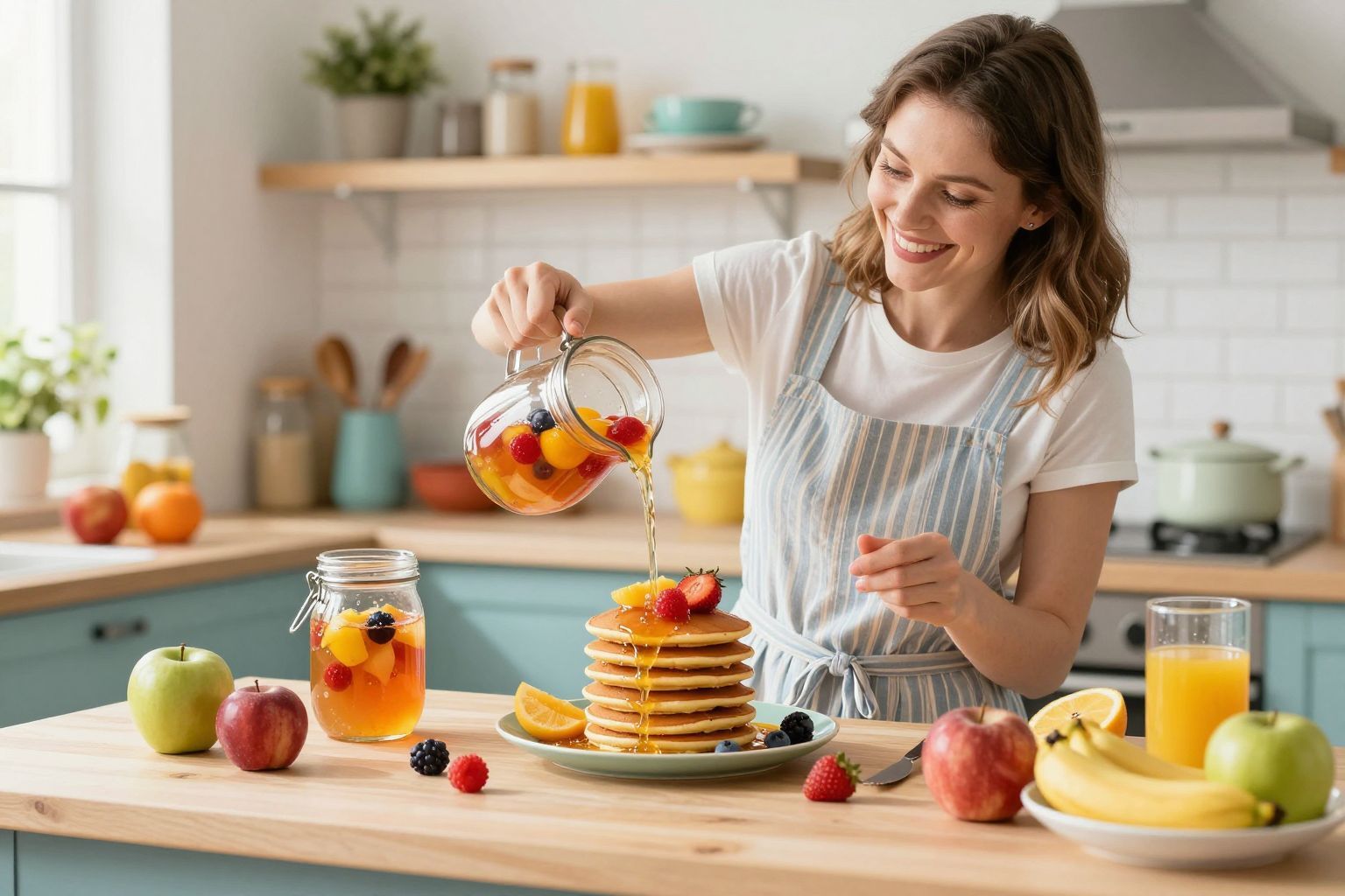 Kompótból ízletes szósz készíthető süteményekhez vagy húsokhoz.