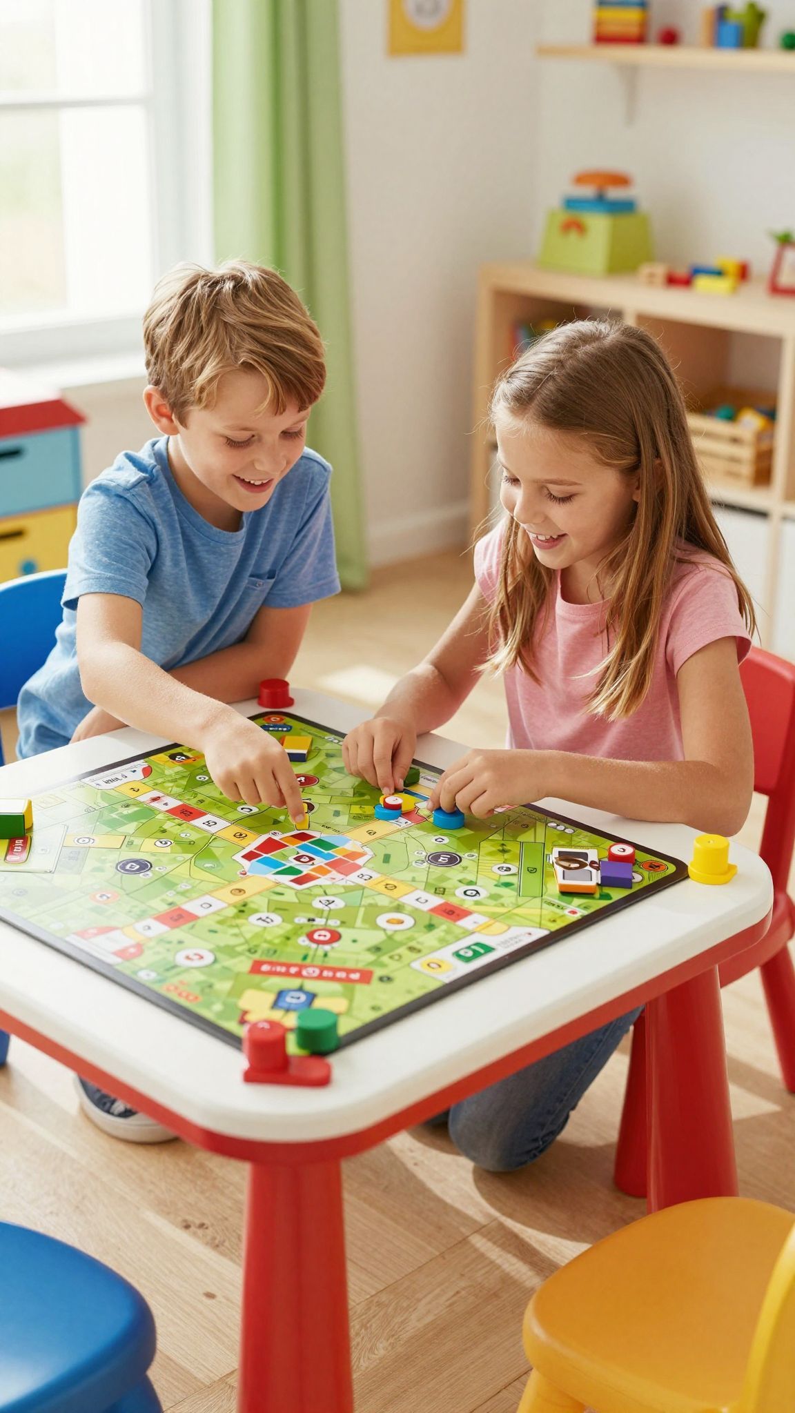 A közös játék fejleszti a testvérek közti bizalmat.