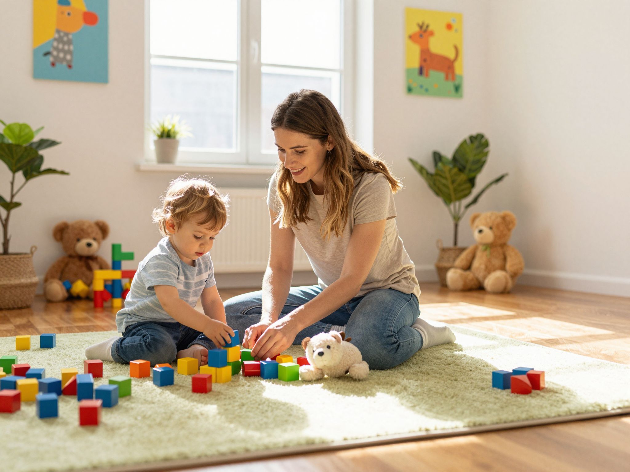A szülői támogatás segíti a felfedezést és önállóságot.