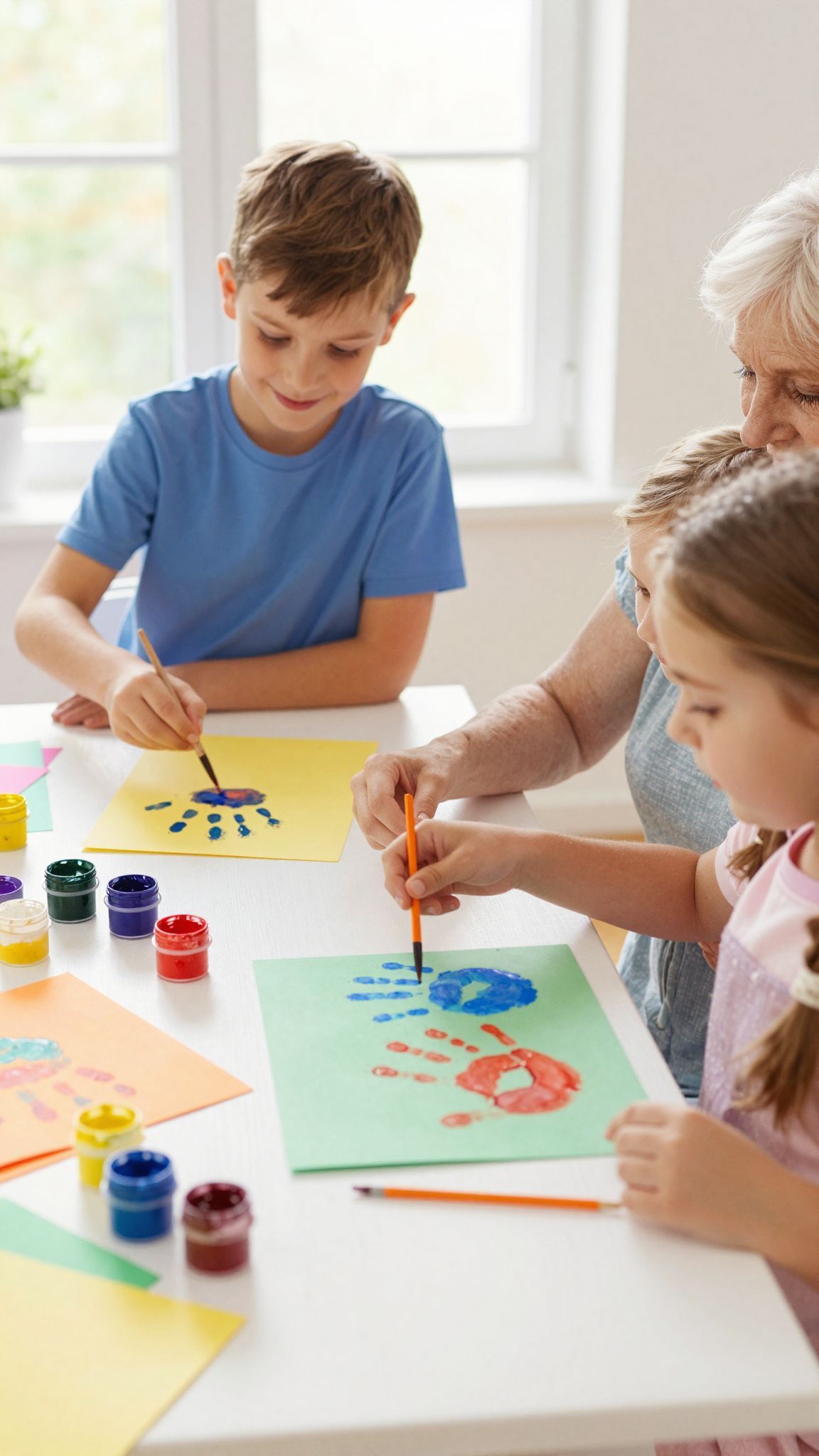 A lenyomatkészítés erősíti a családi kötelékeket és emlékeket.