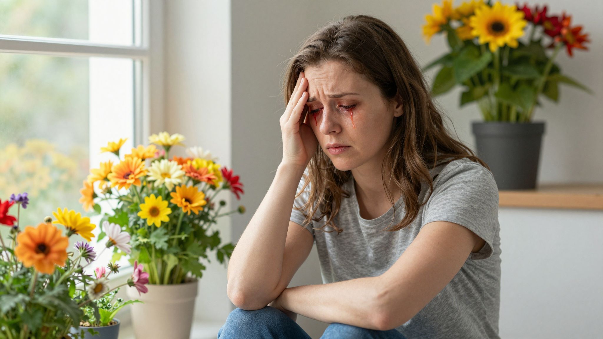 A krónikus fáradtság szemproblémákra is utalhat.