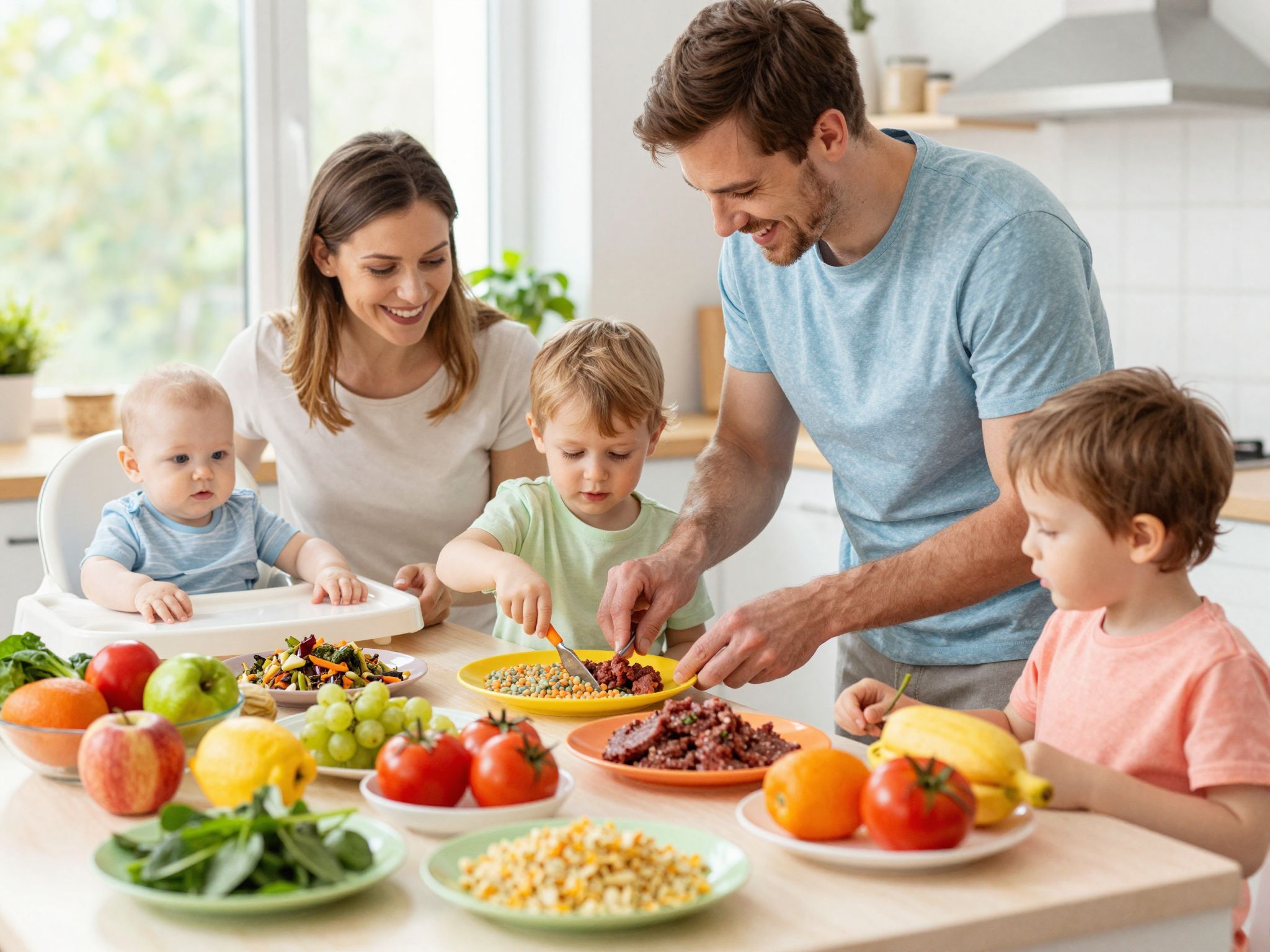 Vasban gazdag ételek kreatív kombinálása elősegíti a táplálkozást.