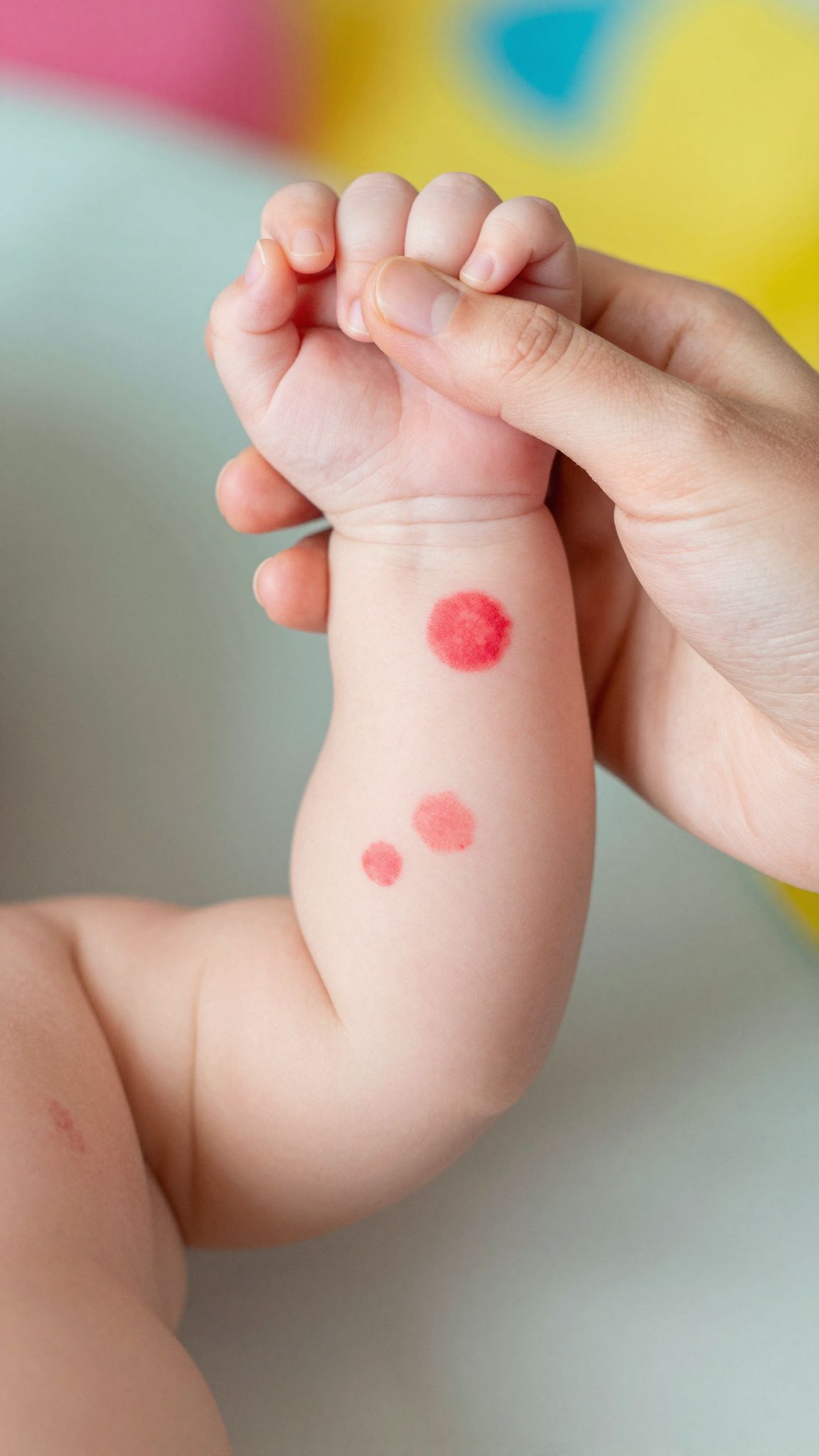 A mongol foltok gyakoriak a csecsemők között.