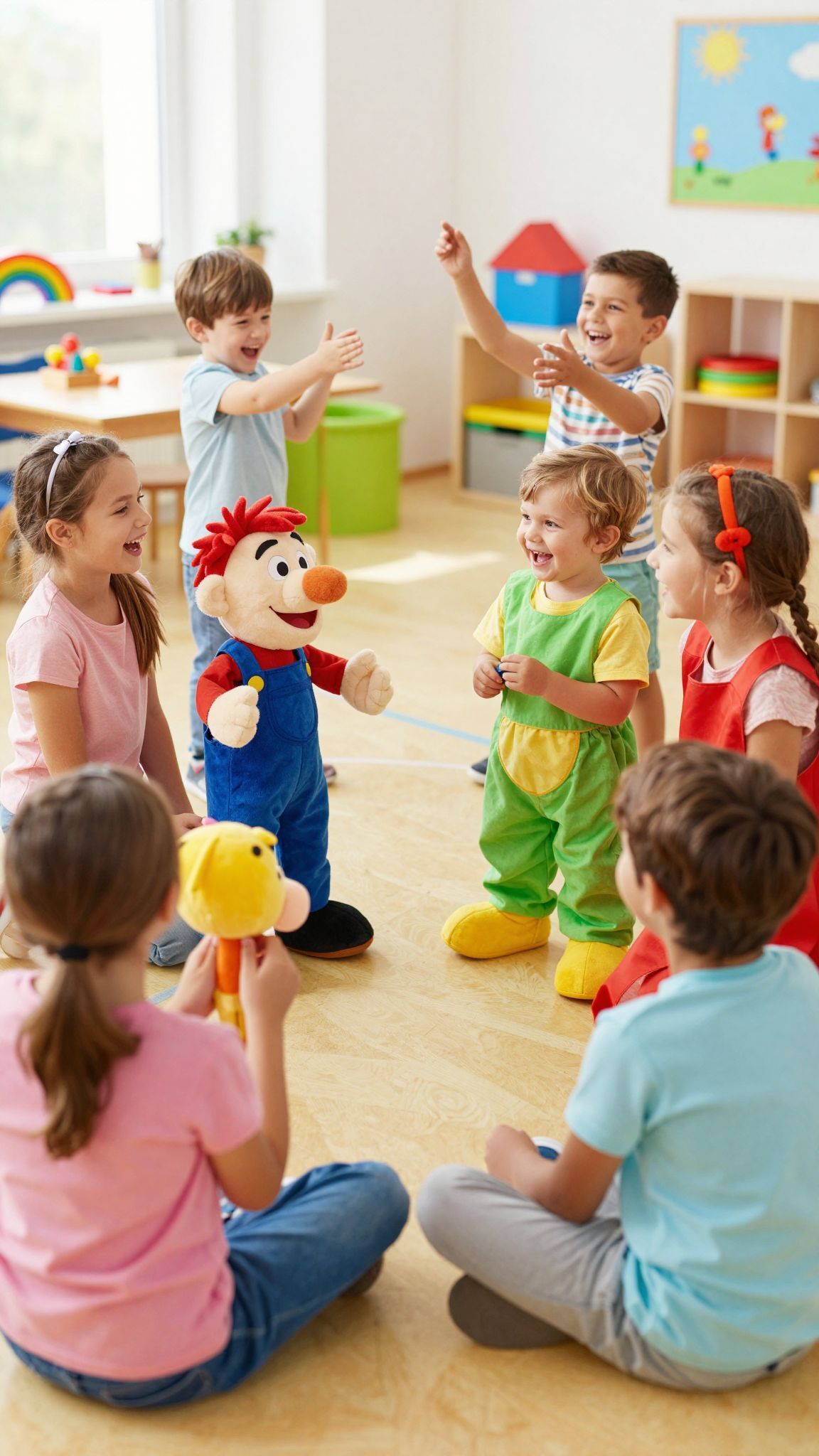 A szerepjáték elősegíti a kommunikációs készségek fejlődését.