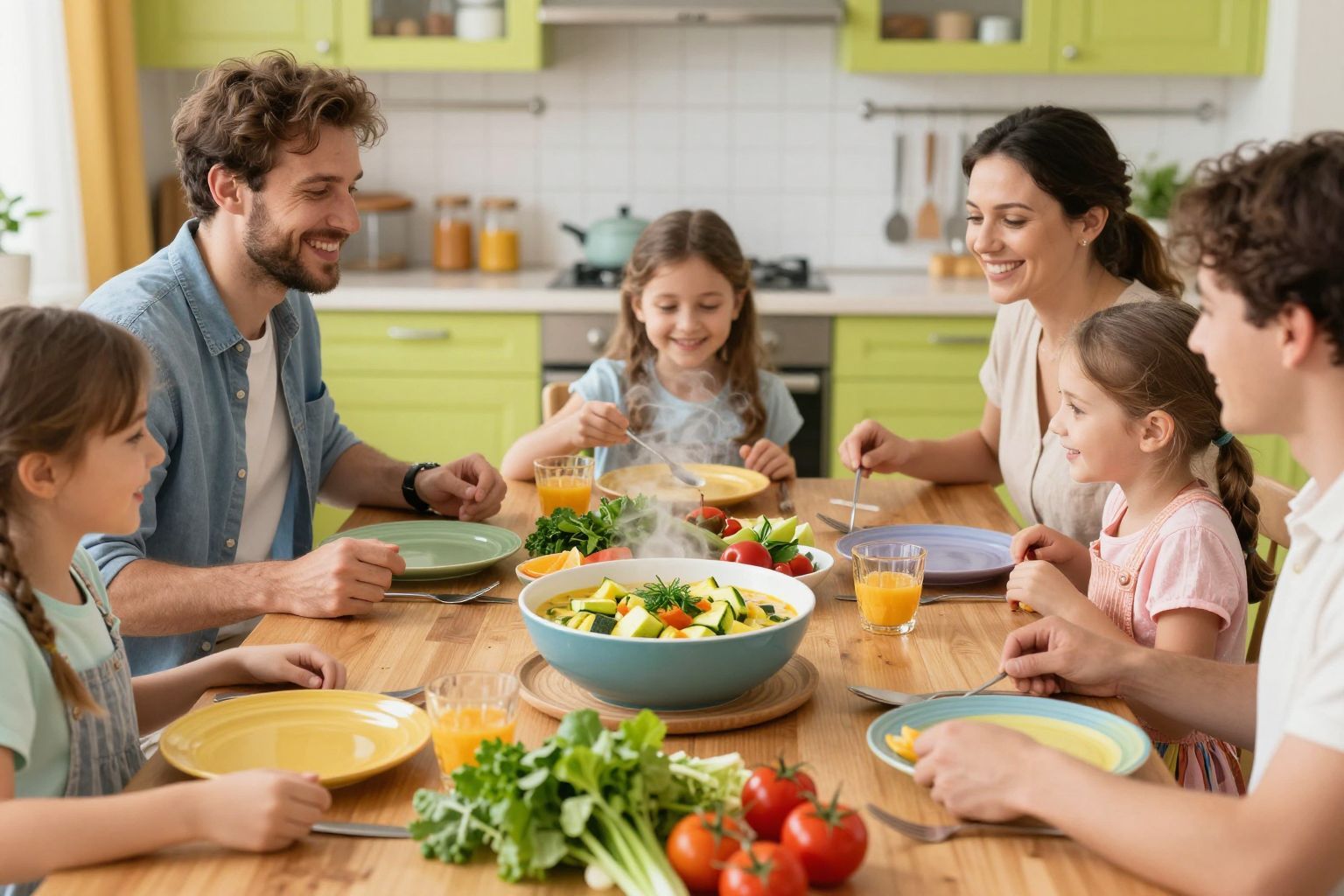 A főzelék közösen étkezve még ízletesebb élmény.