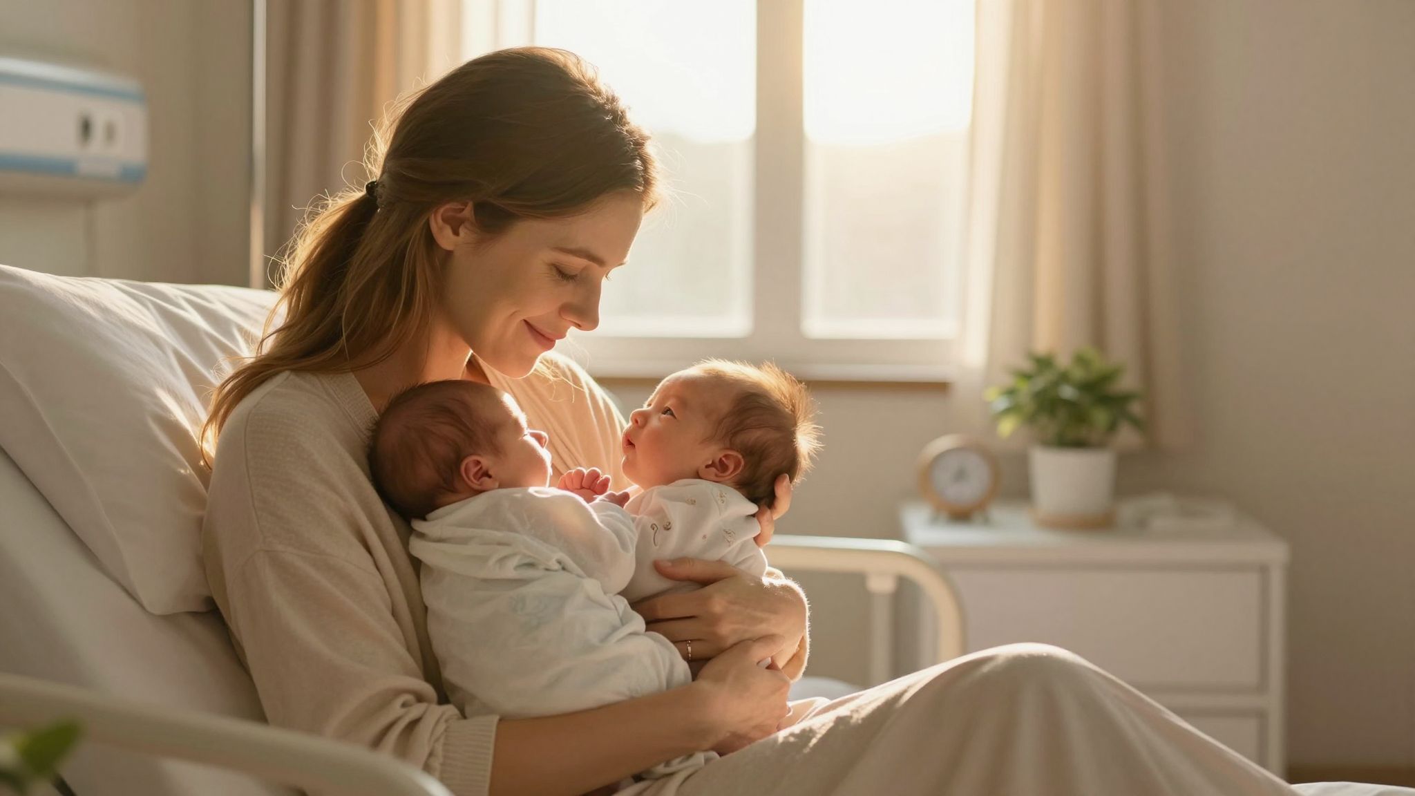 A csendes ébredés során a baba oxitocint termel.