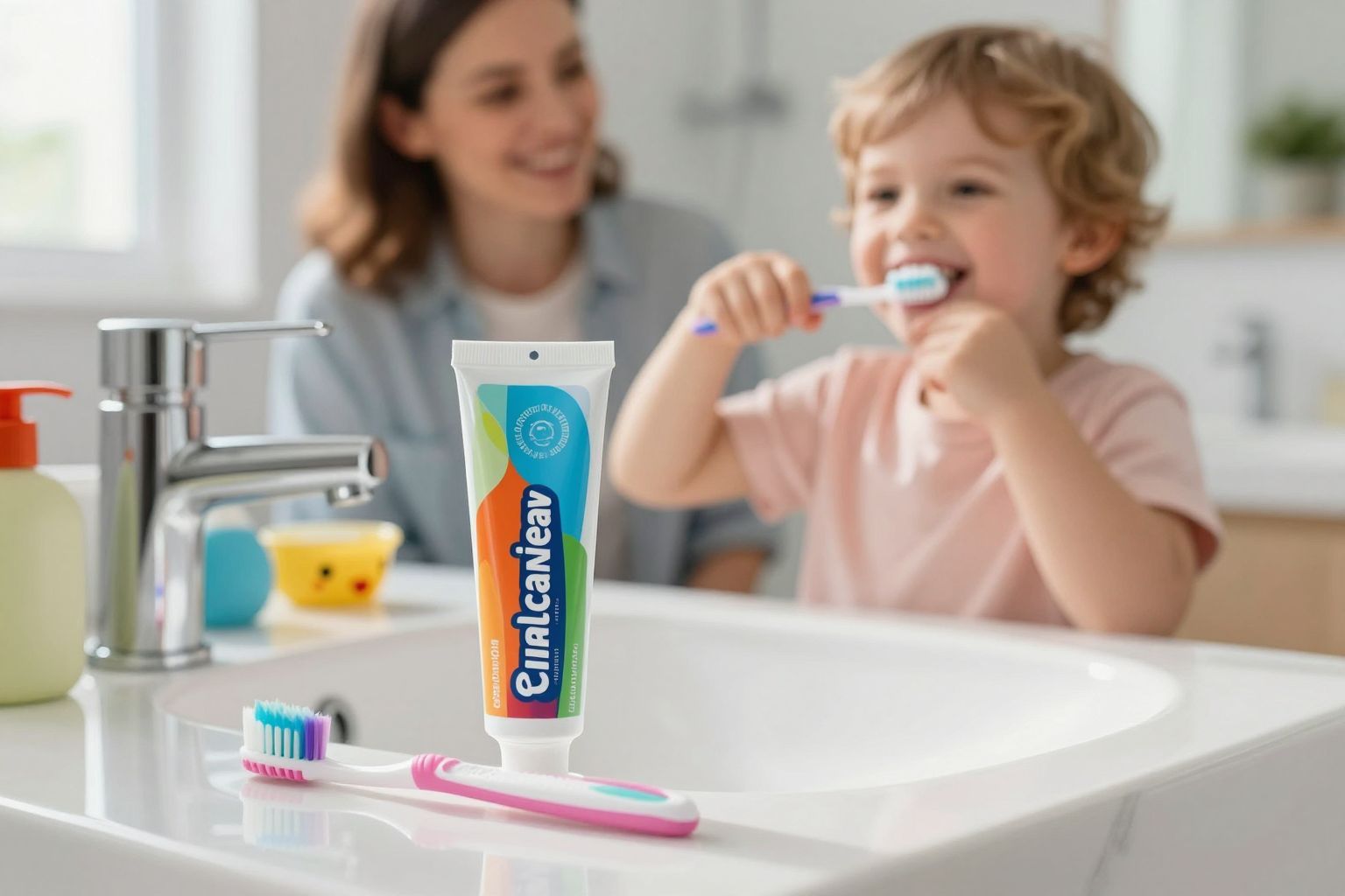 A fluoridos fogkrém segít megelőzni a fogszuvasodást.