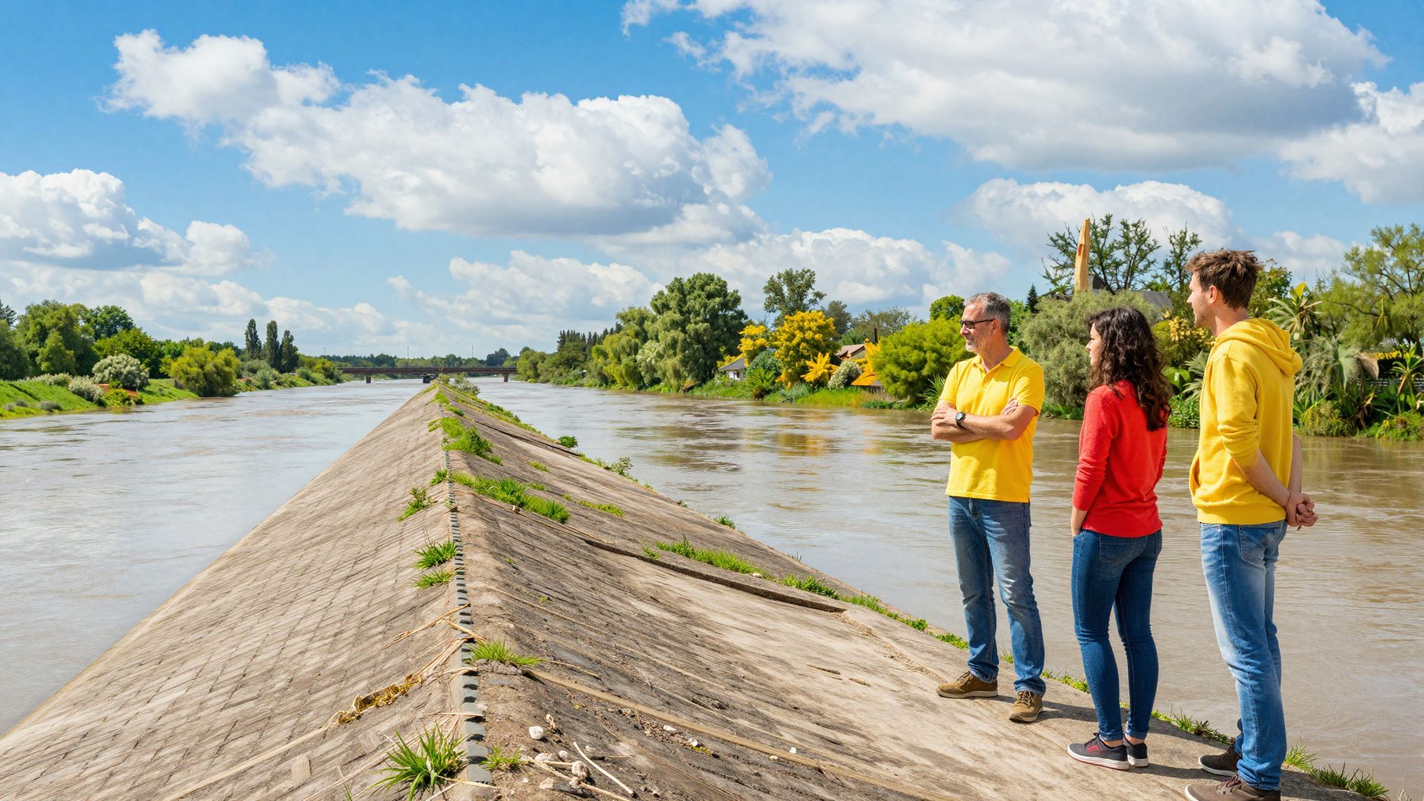 A gátvédelem filozófiája a fenntartható vízkezelést célozza.