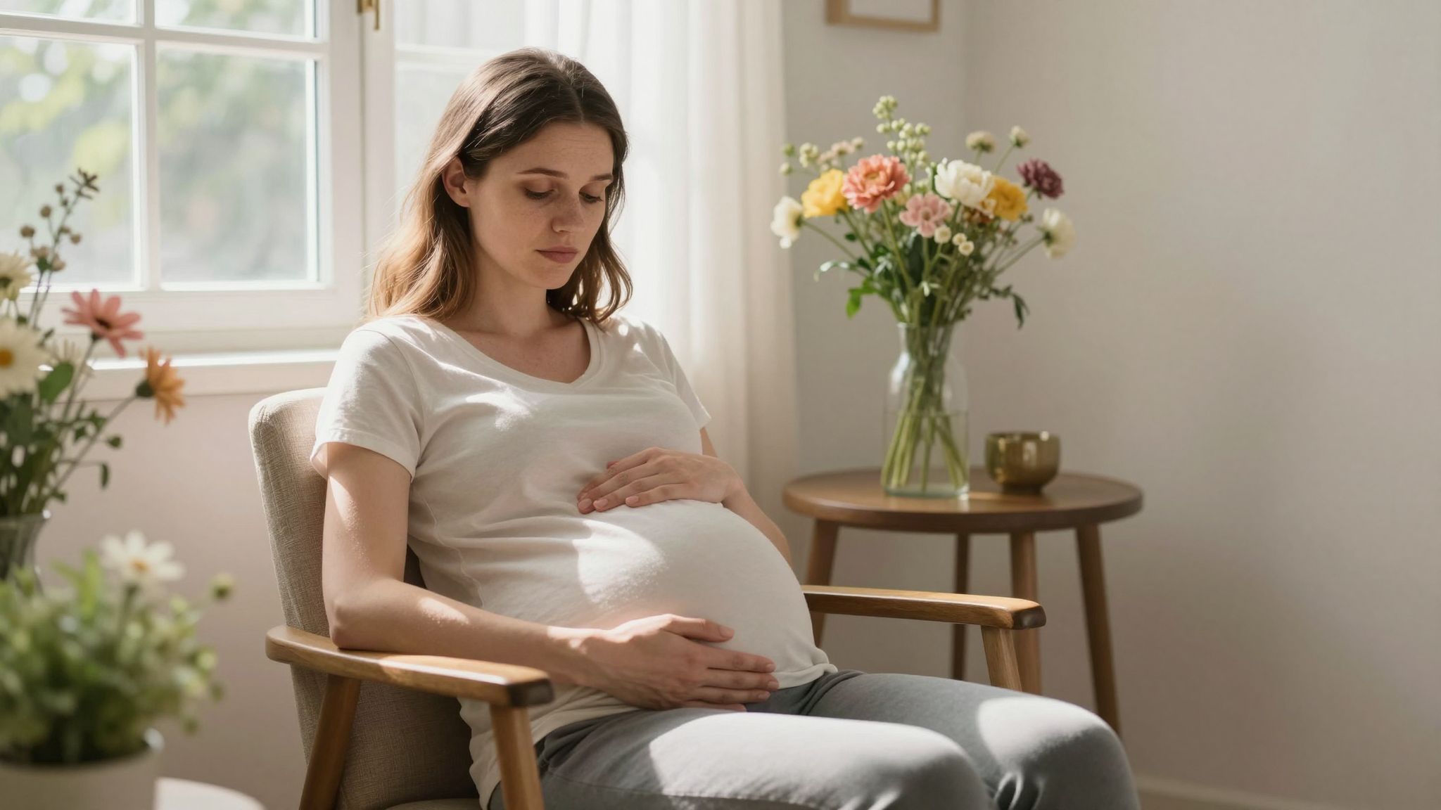 A gyász és a terhesség együttérző támogatást igényel.