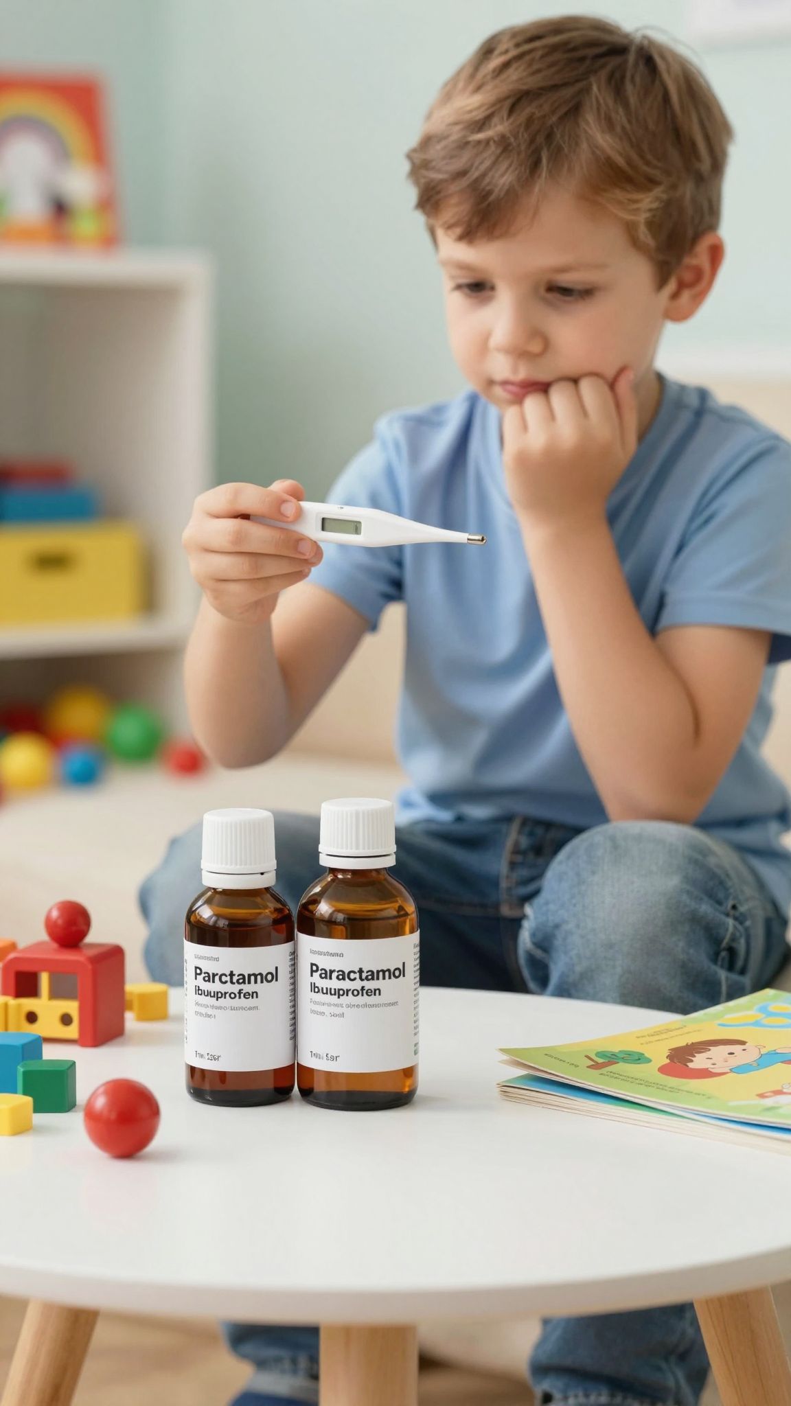 A paracetamol és ibuprofen hatékonyan csökkenti a lázat.