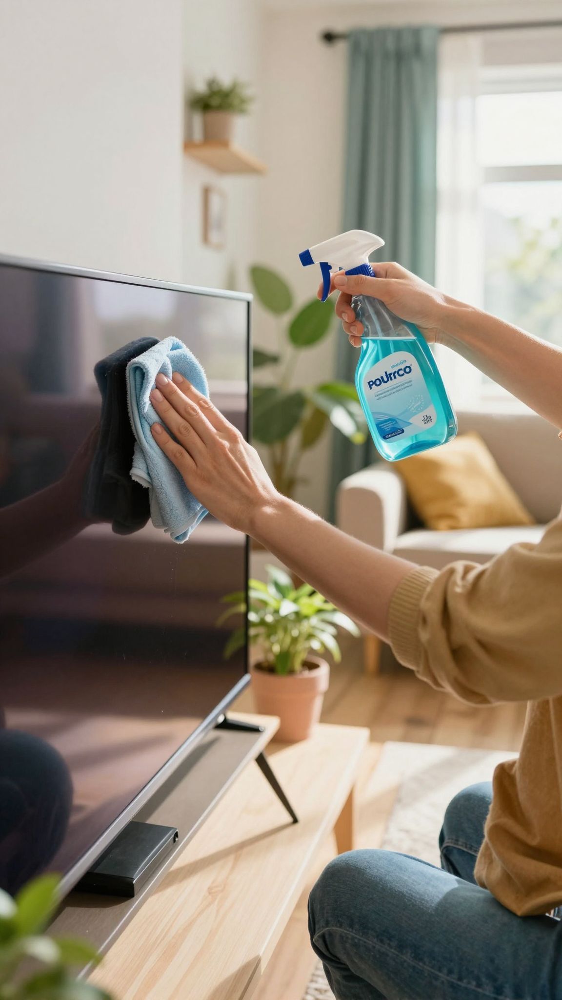 A képernyő tisztításakor kerüld el az alkohol alapú szereket.