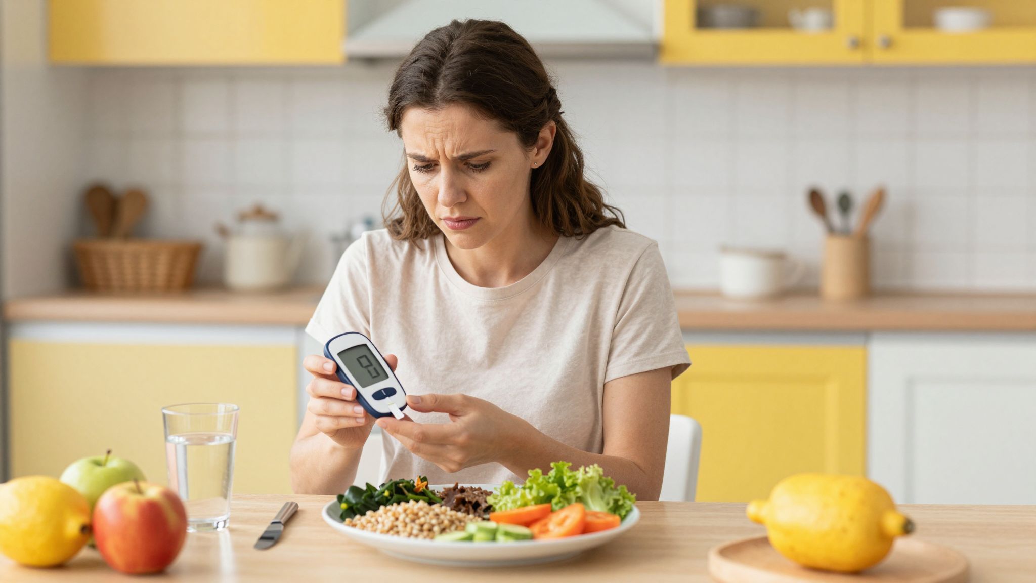 A hipoglikémia gyakori jelei a remegés és izzadás.
