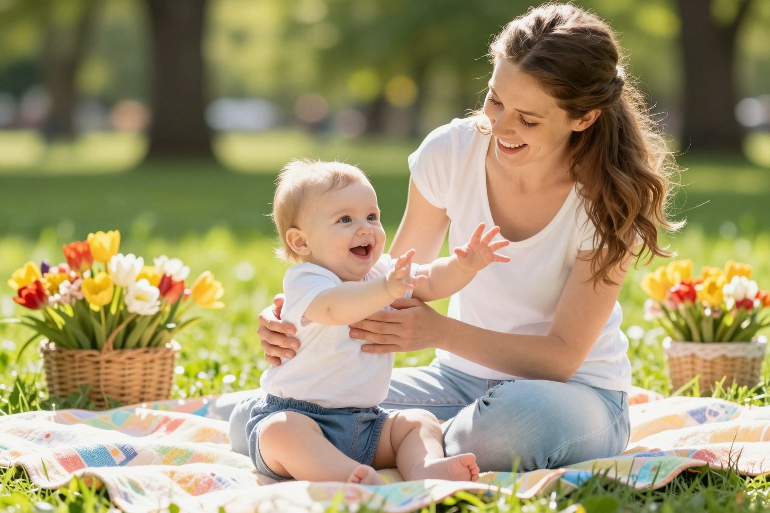 A csecsemők hangjai és mozdulatai szavakká válnak.