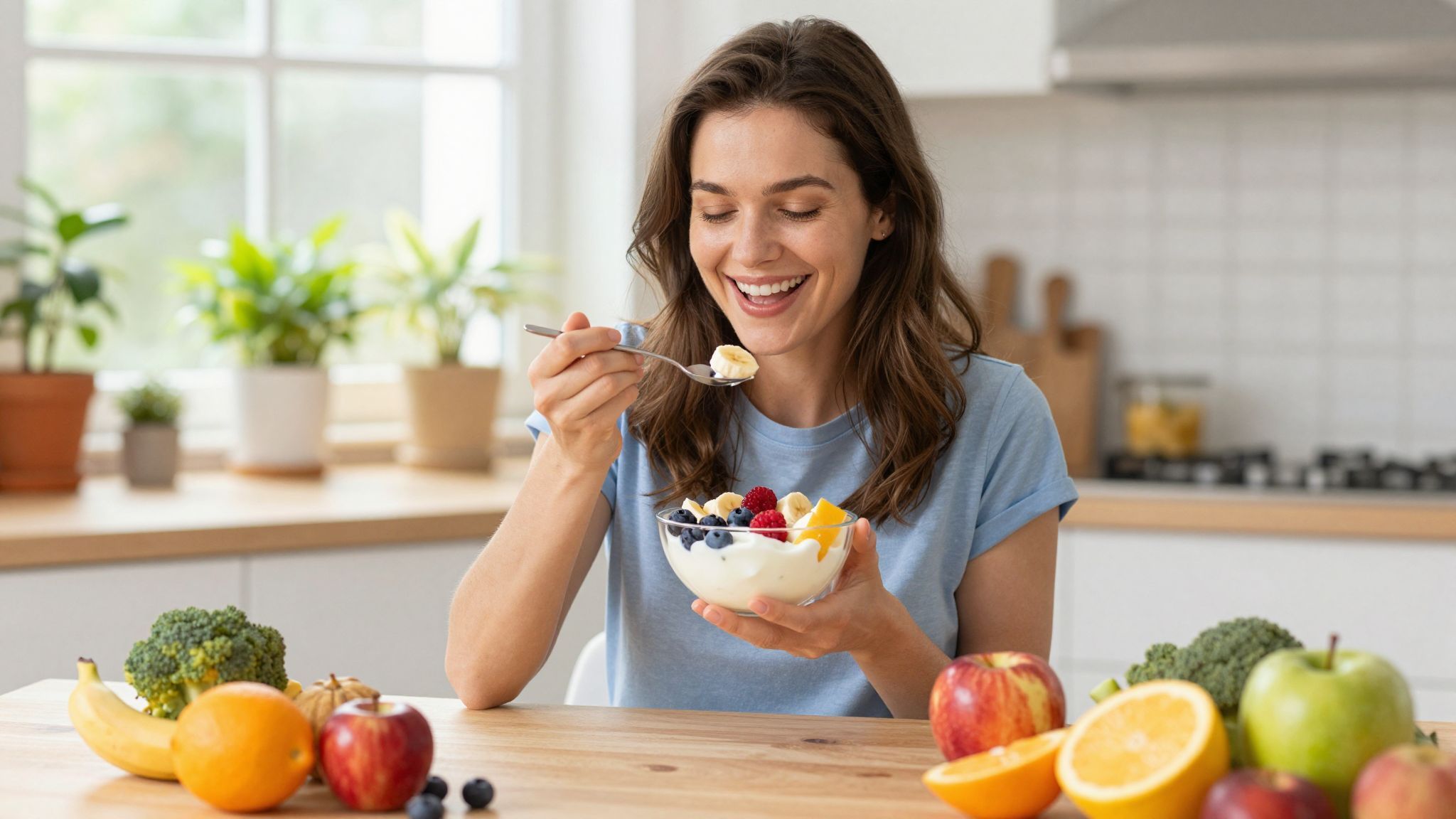 A joghurt rendszeres fogyasztása segíthet a vérnyomás csökkentésében.