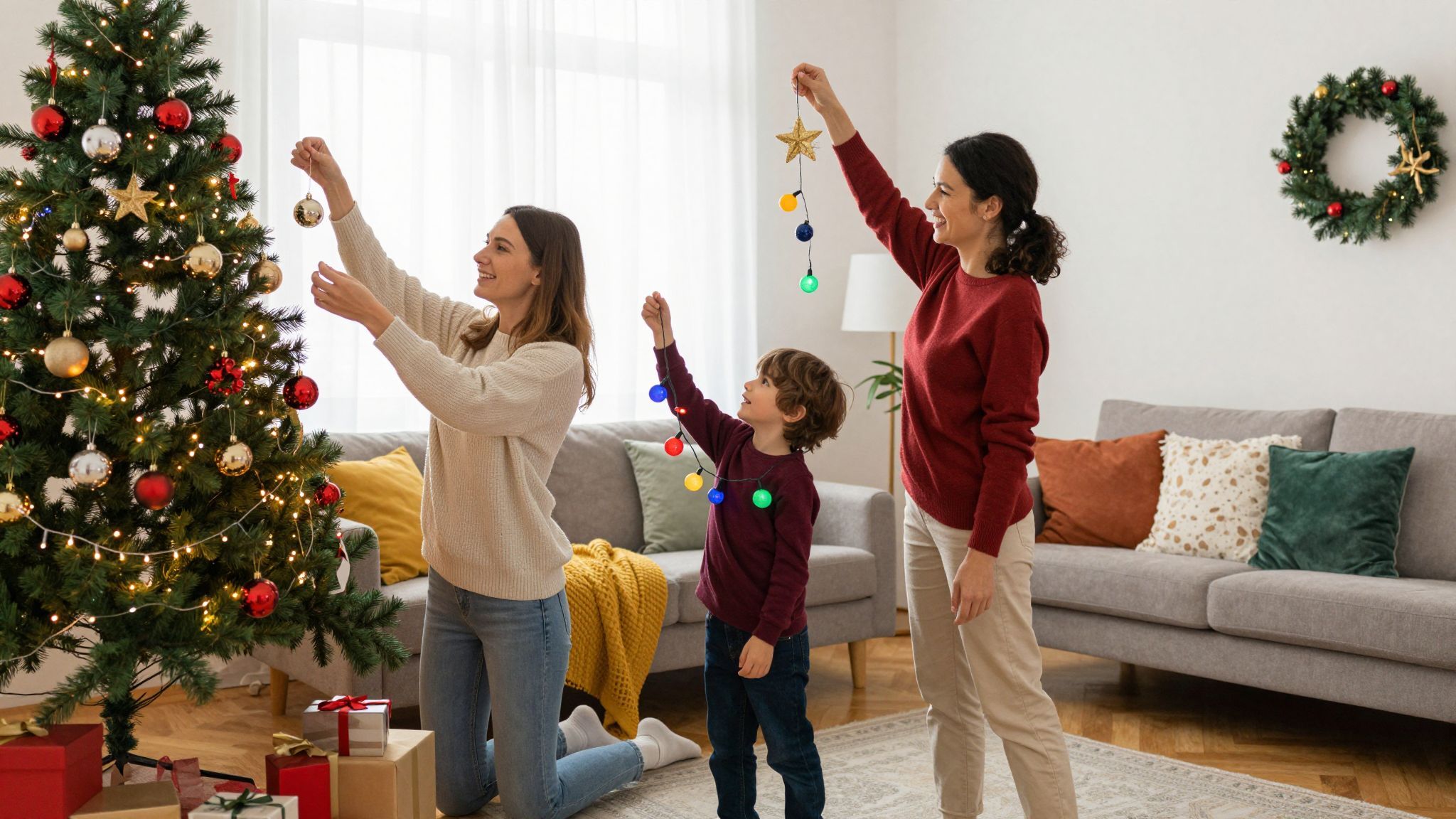 A karácsony utáni lebontás során figyelj a biztonságra!