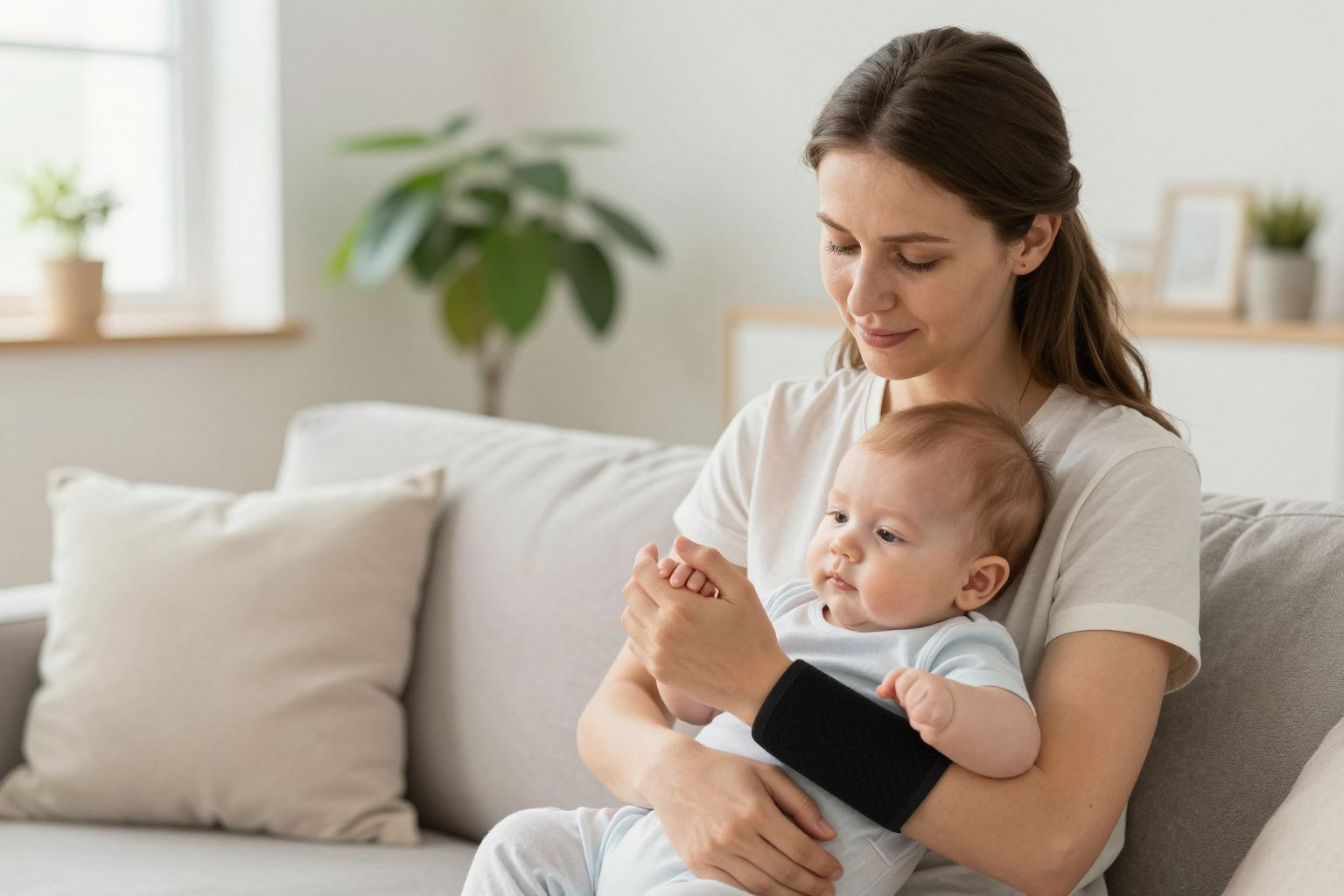 A szoptatás megterhelheti a csukló ízületeit, fájdalmat okozva.