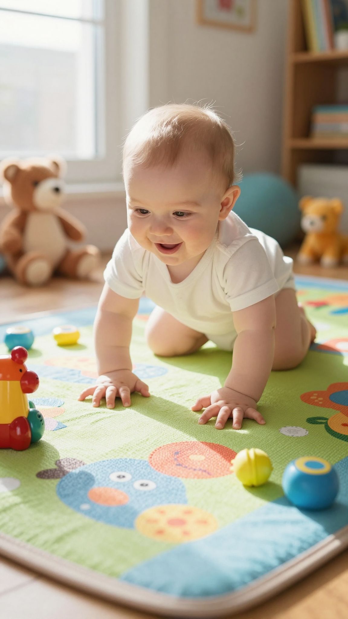 A kommandós kúszás támogatja a motoros koordináció fejlődését.