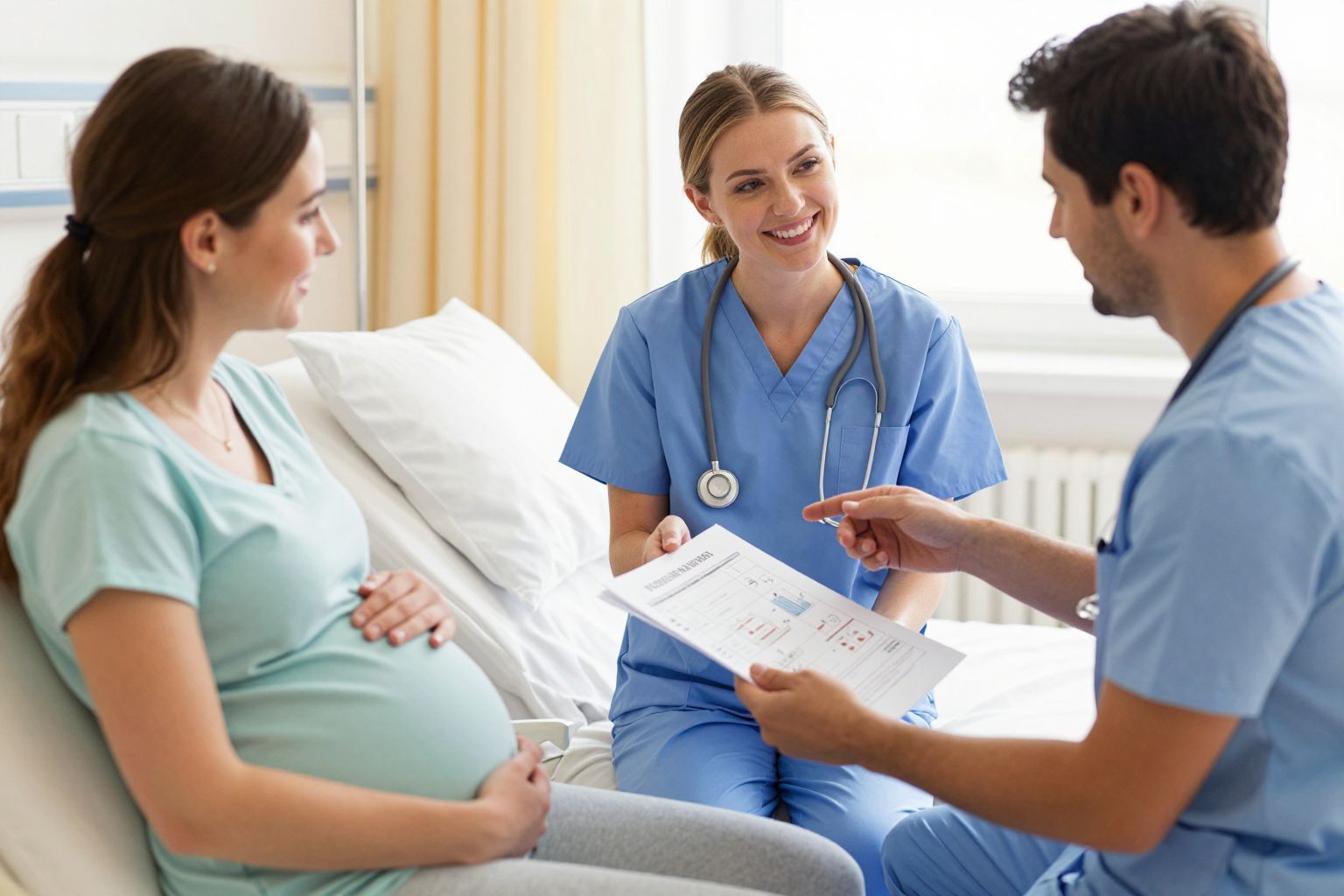 A szülési terv segít a szülők aktív szerepvállalásában.